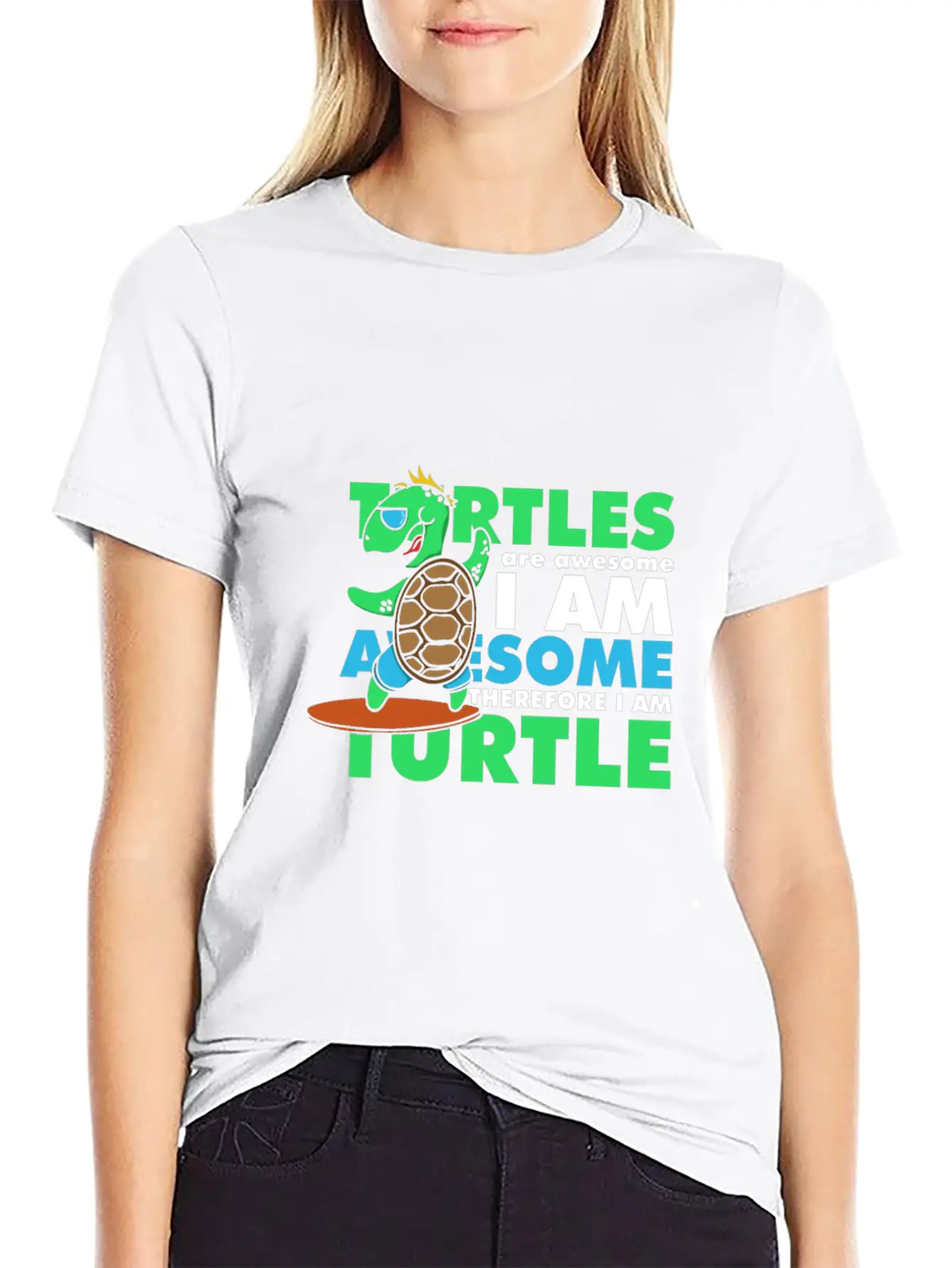 Awesome Turtle Soft Cotton Short Sleeve Tee – Unisex Wardrobe Staple
