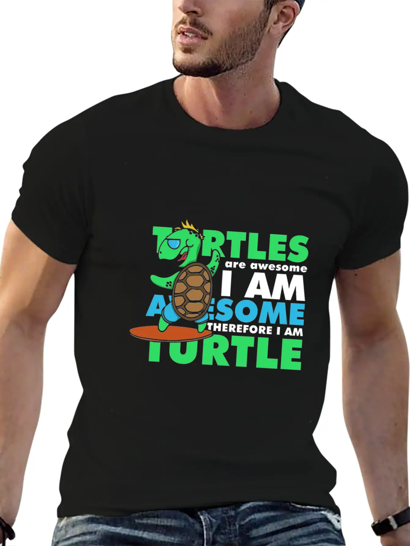 Awesome Turtle Soft Cotton Short Sleeve Tee – Unisex Wardrobe Staple