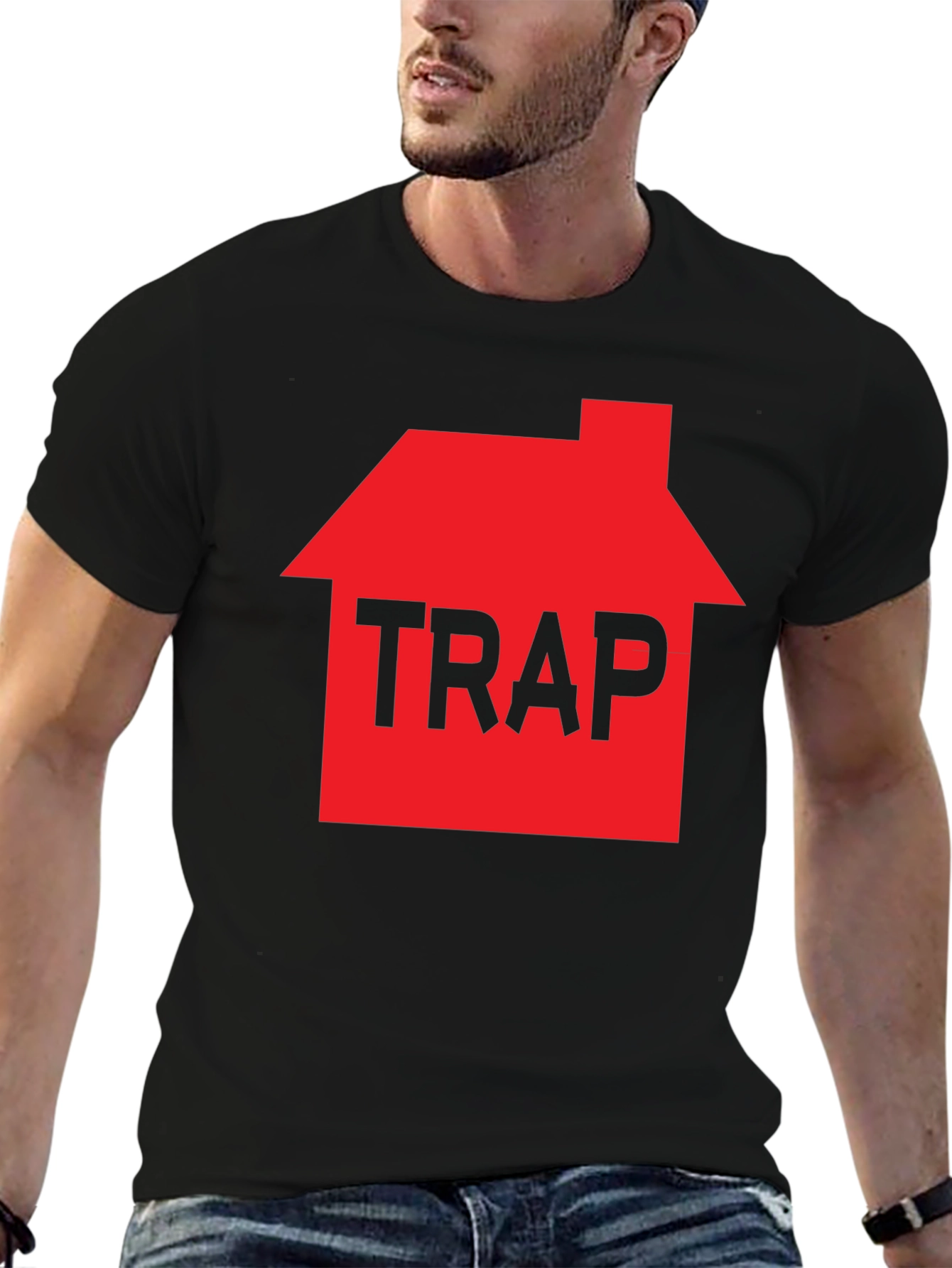Trap House Graphic Tee - Urban Style