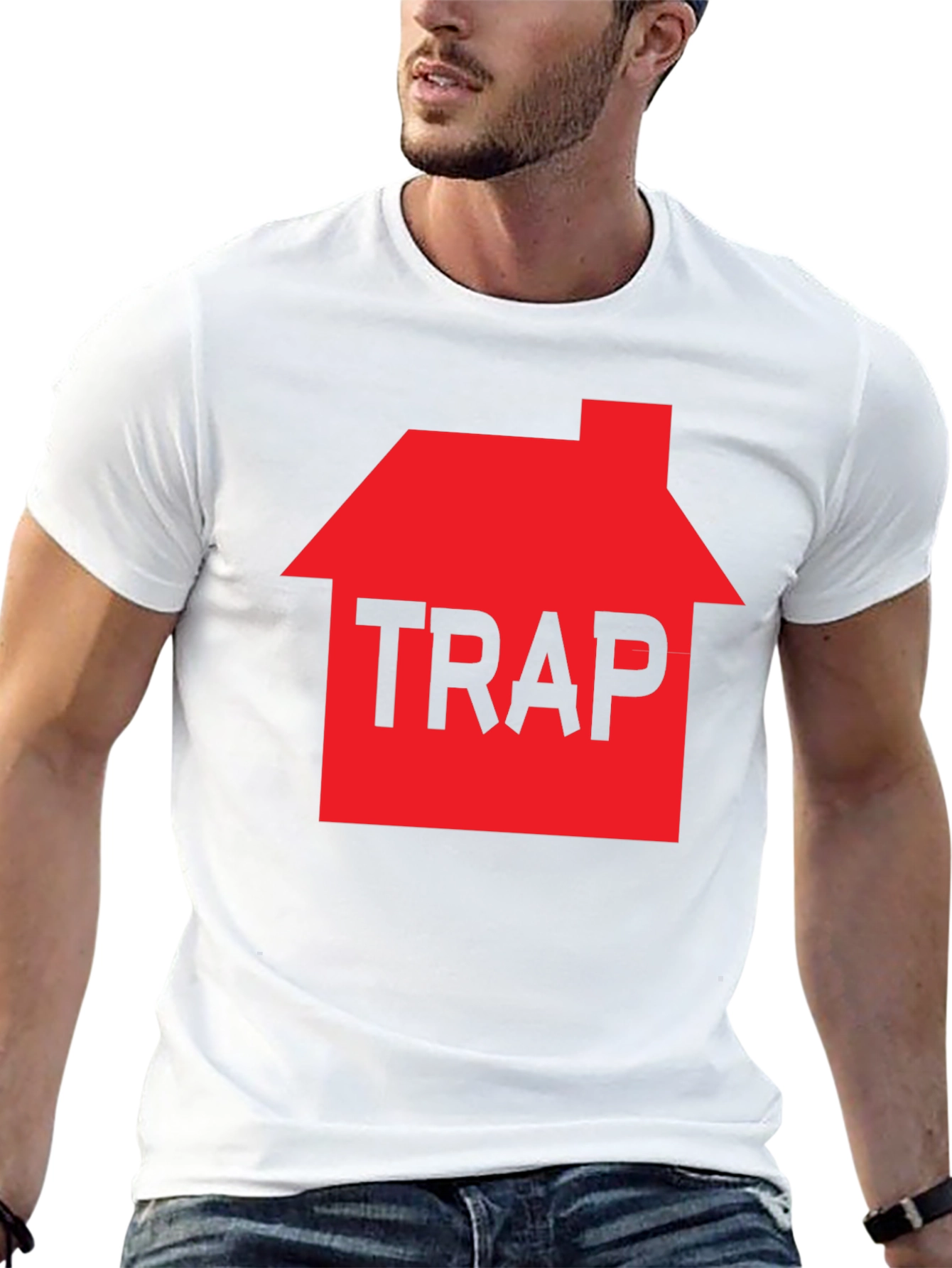 Trap House Graphic Tee - Urban Style