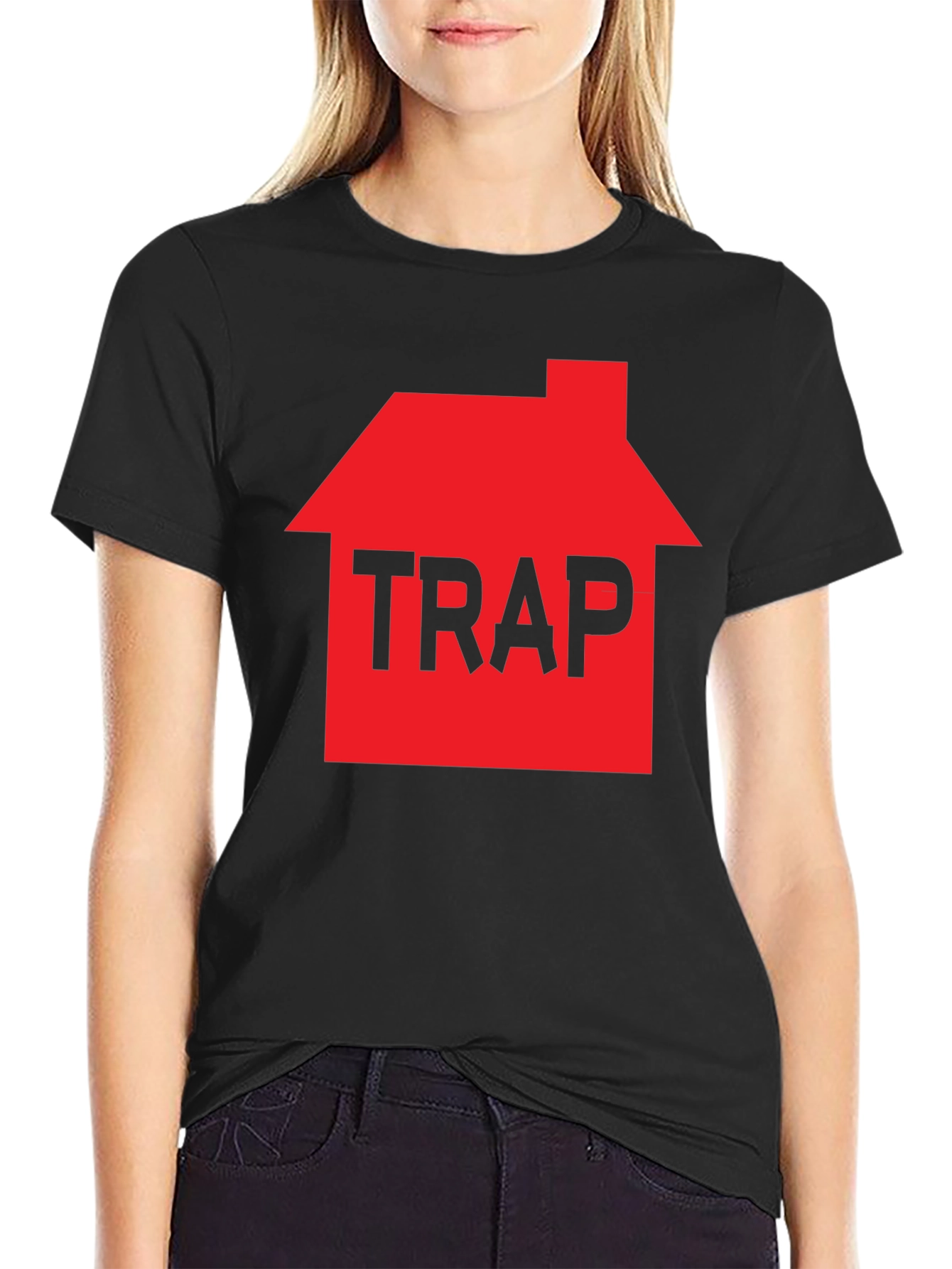 Trap House Graphic Tee - Urban Style