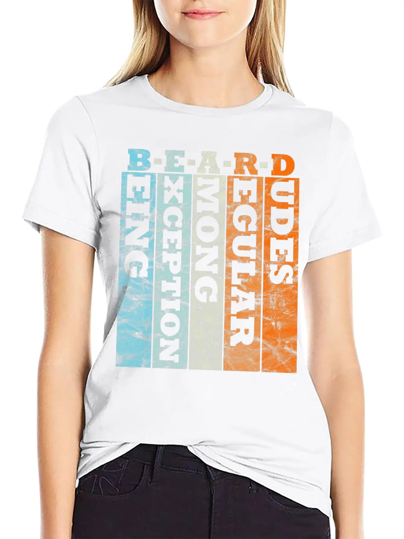 B E A R D - Being Exception Among Regular Dudes Unisex Casual T-Shirt – Clean Design For Daily Comfort