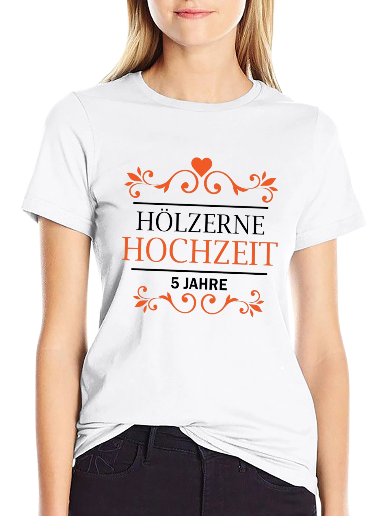 Wooden Wedding Anniversary T-Shirt - 5 Years