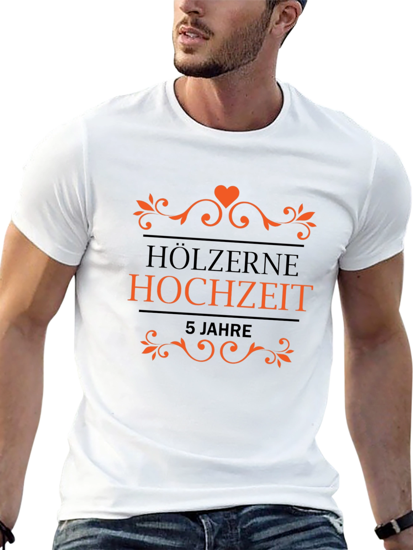 Wooden Wedding Anniversary T-Shirt - 5 Years