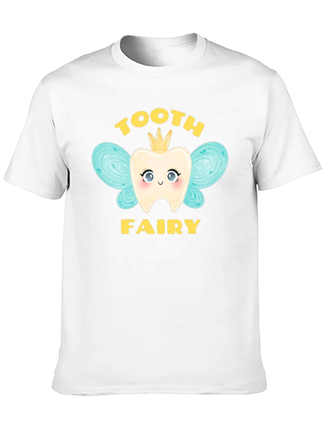 Tooth Fairy Graphic T-Shirt Cute Dental Tee