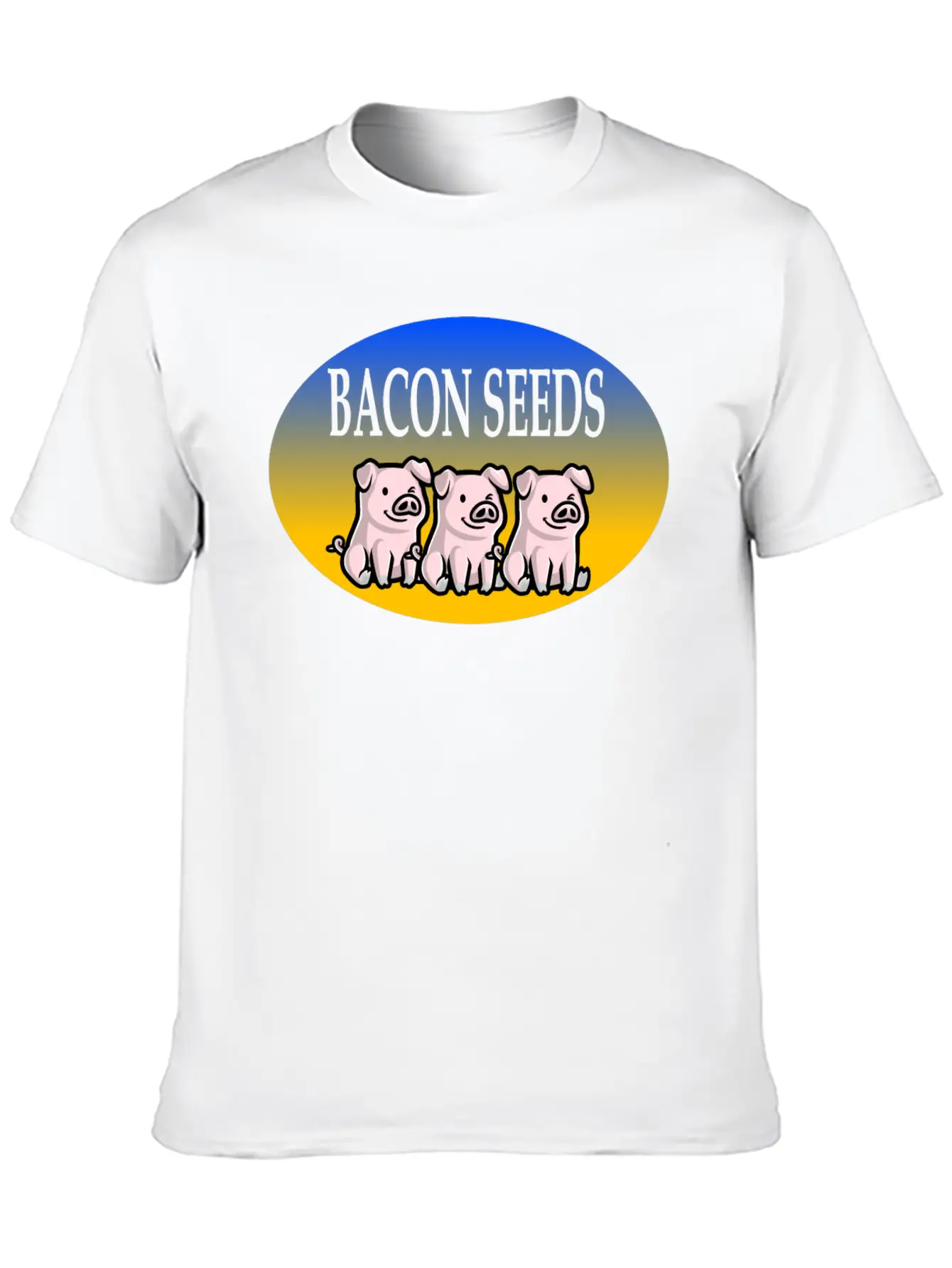 Bacon Seeds Essential Cotton Tee For Daily Outfits – Unisex Style