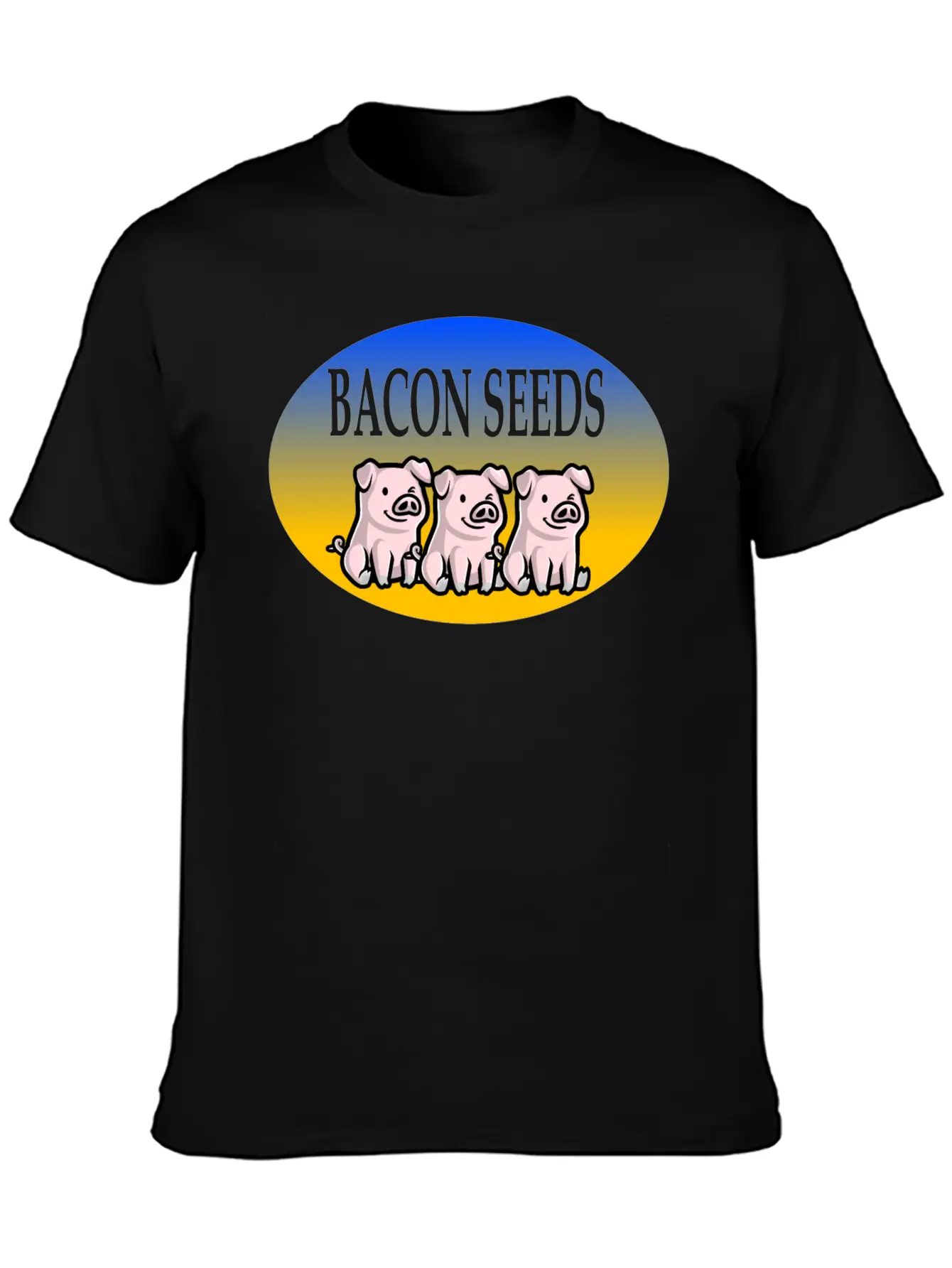 Bacon Seeds Essential Cotton Tee For Daily Outfits – Unisex Style