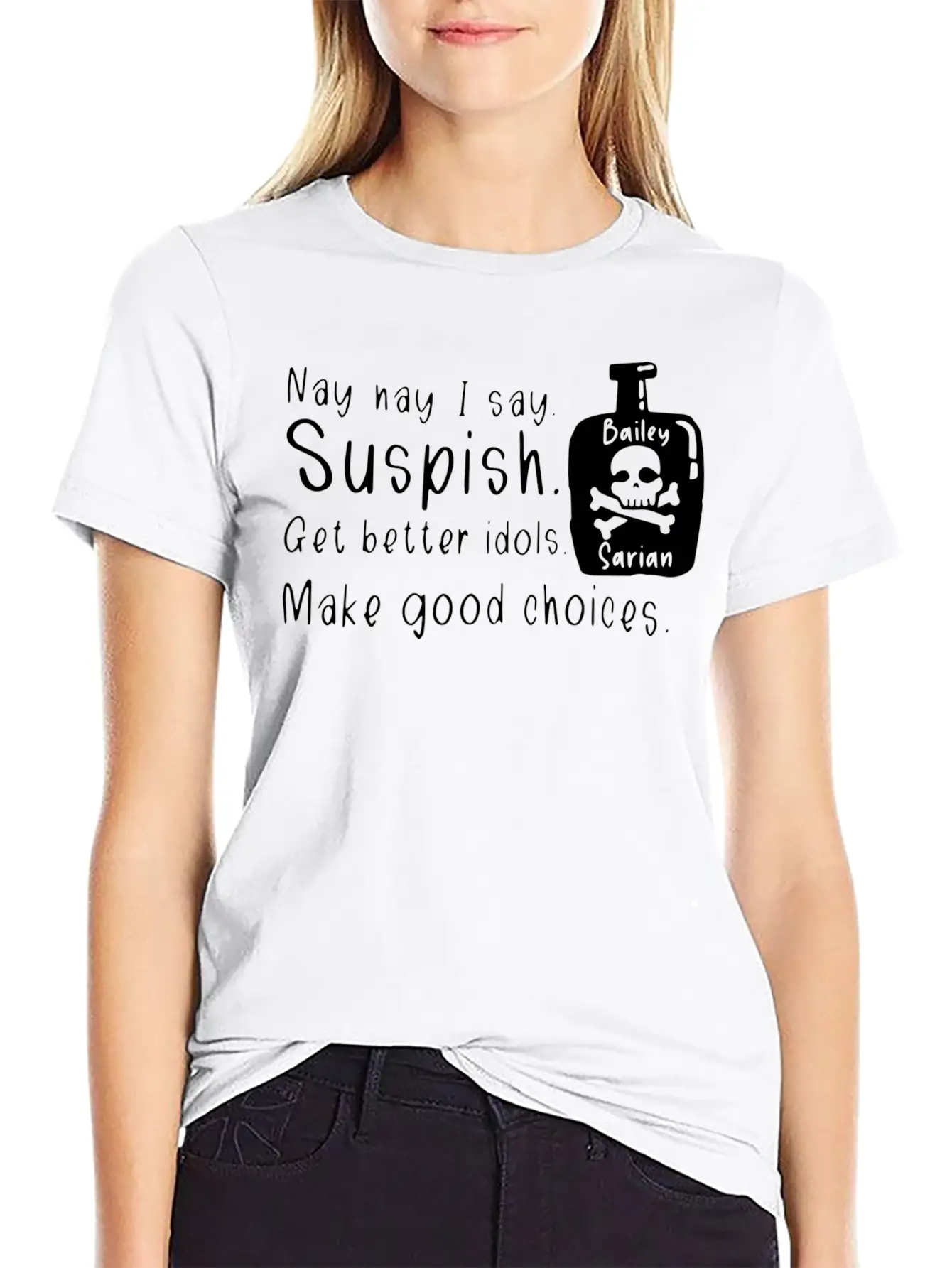 Bailey Sarian Makeup Mystery Gift Soft Cotton Short Sleeve Tee – Unisex Wardrobe Staple