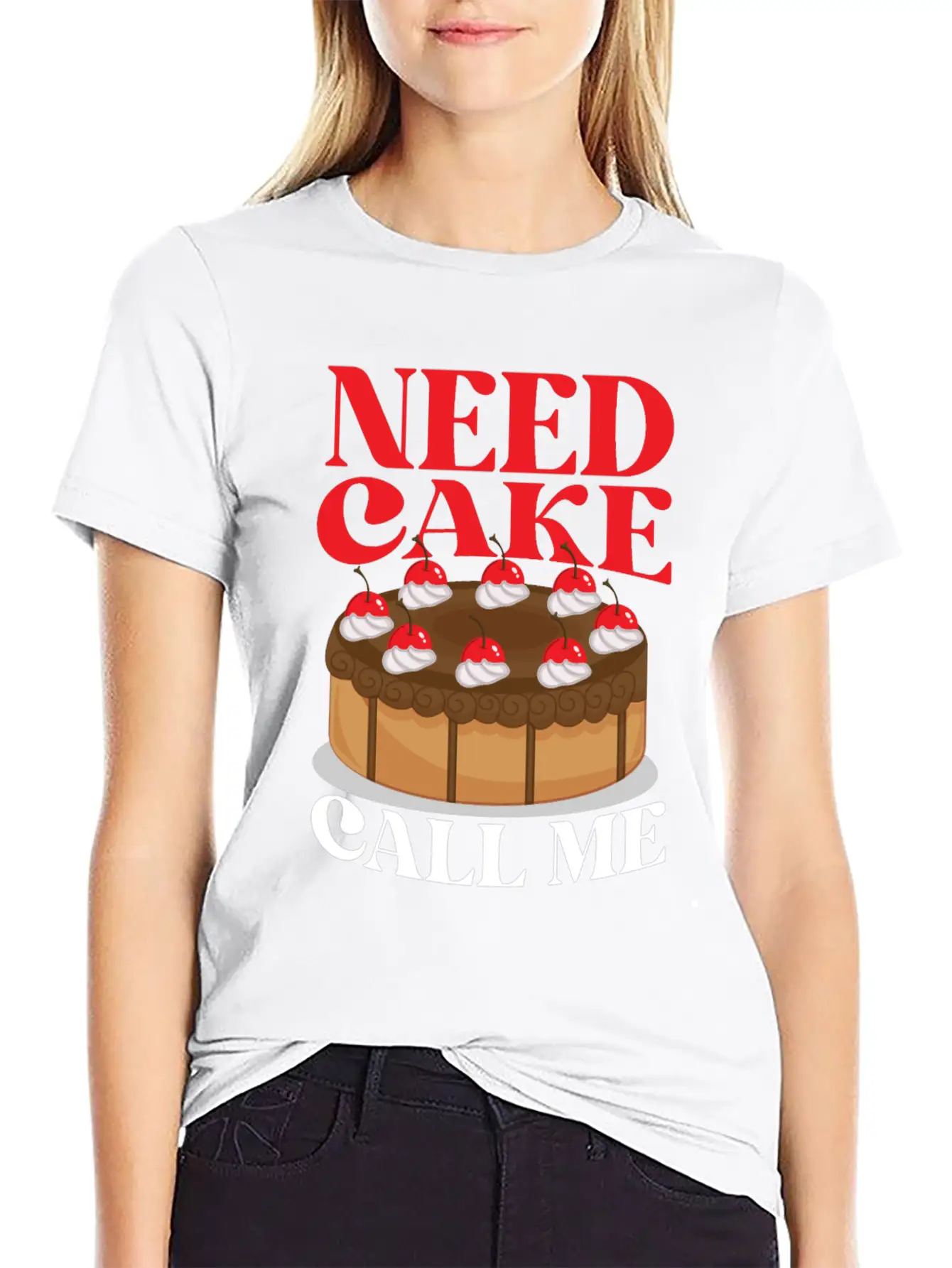 Bake Baking Cake Need Cake Call Me Unisex Casual T-Shirt – Clean Design For Daily Comfort