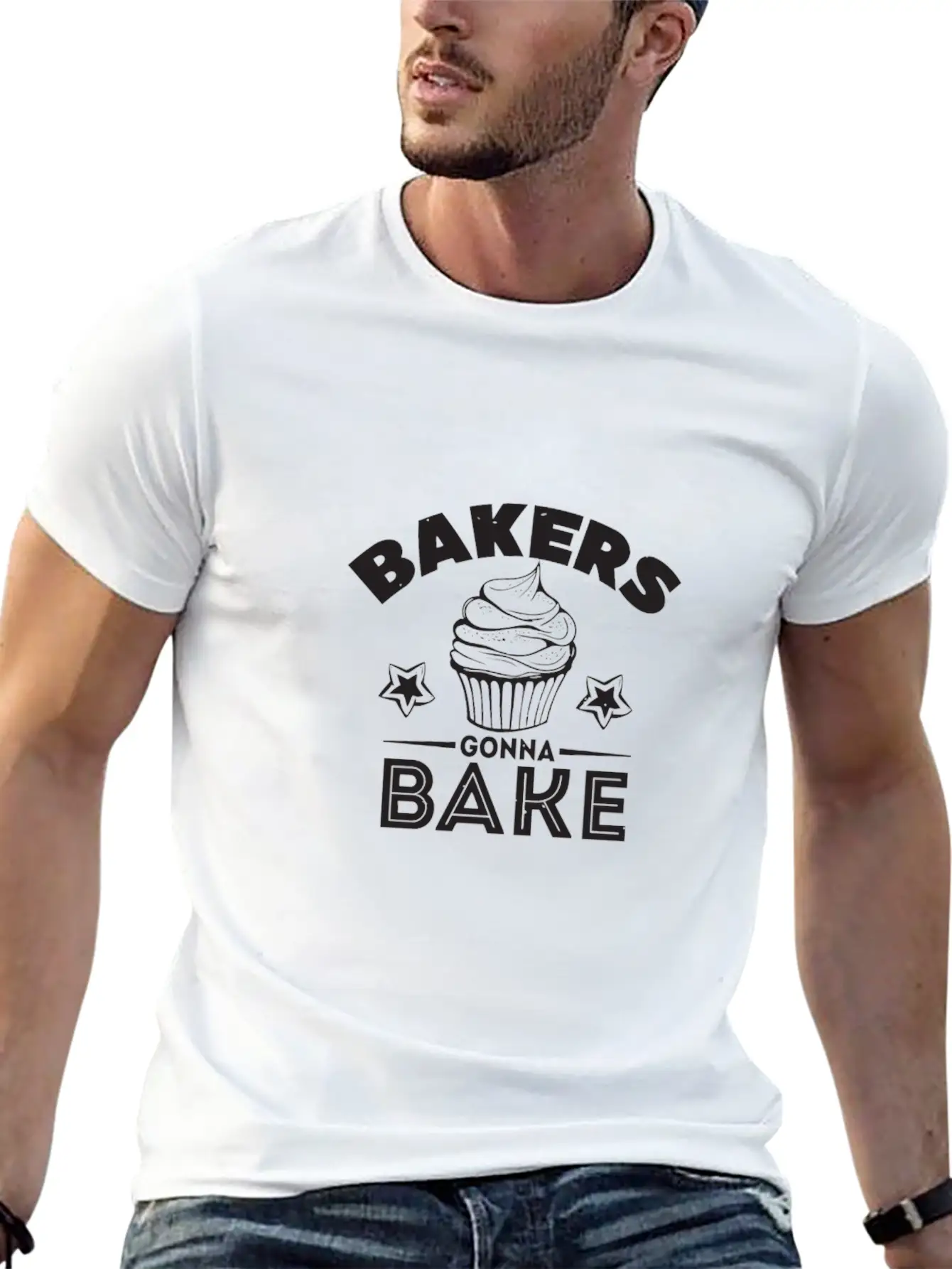 Bakers Gonna Bake Funny Baking Quote Essential Cotton Tee For Daily Outfits – Unisex Style