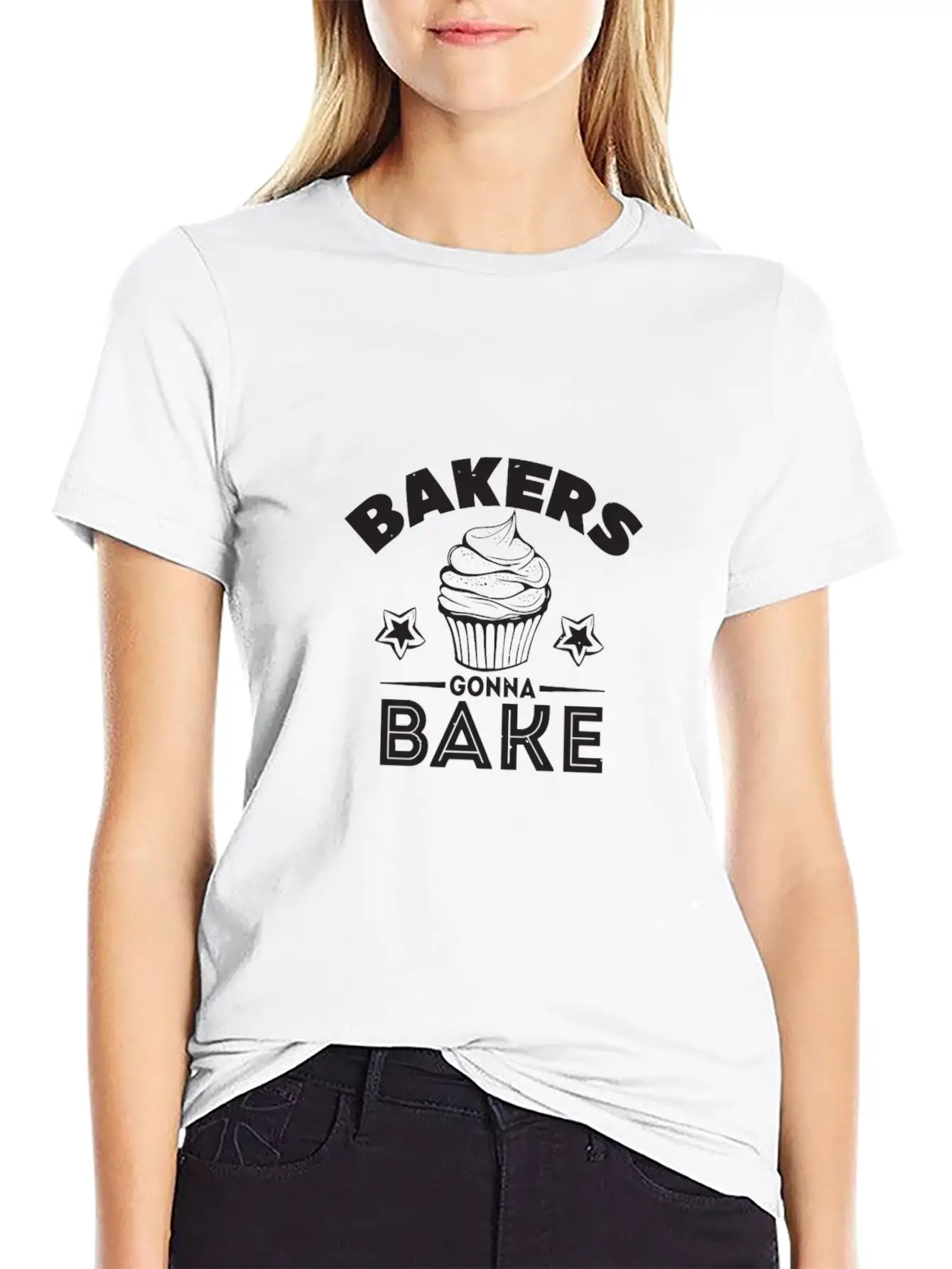 Bakers Gonna Bake Funny Baking Quote Essential Cotton Tee For Daily Outfits – Unisex Style