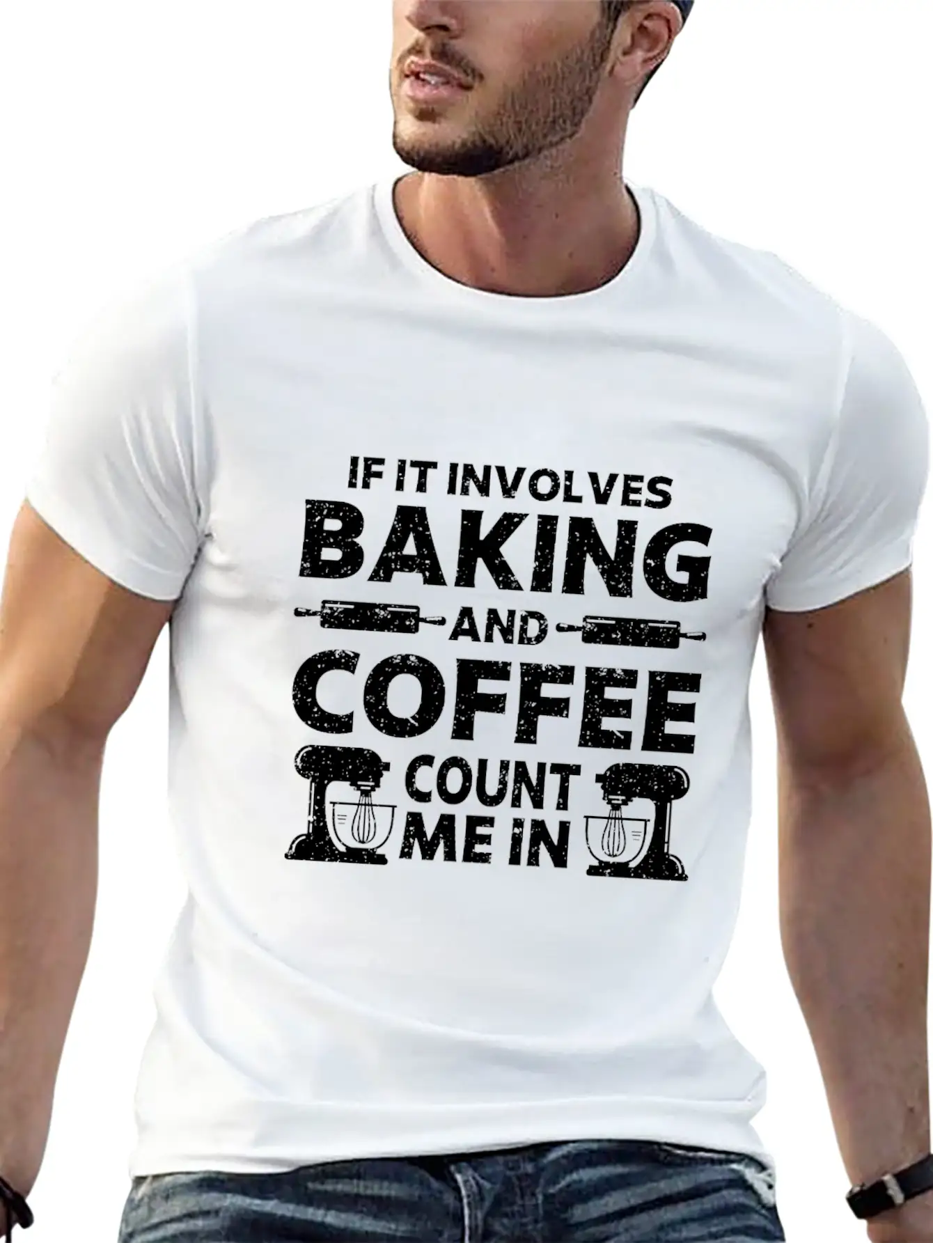 Baking & Coffee Baker Baking Relaxed Everyday Tee – Lightweight And Durable Cotton