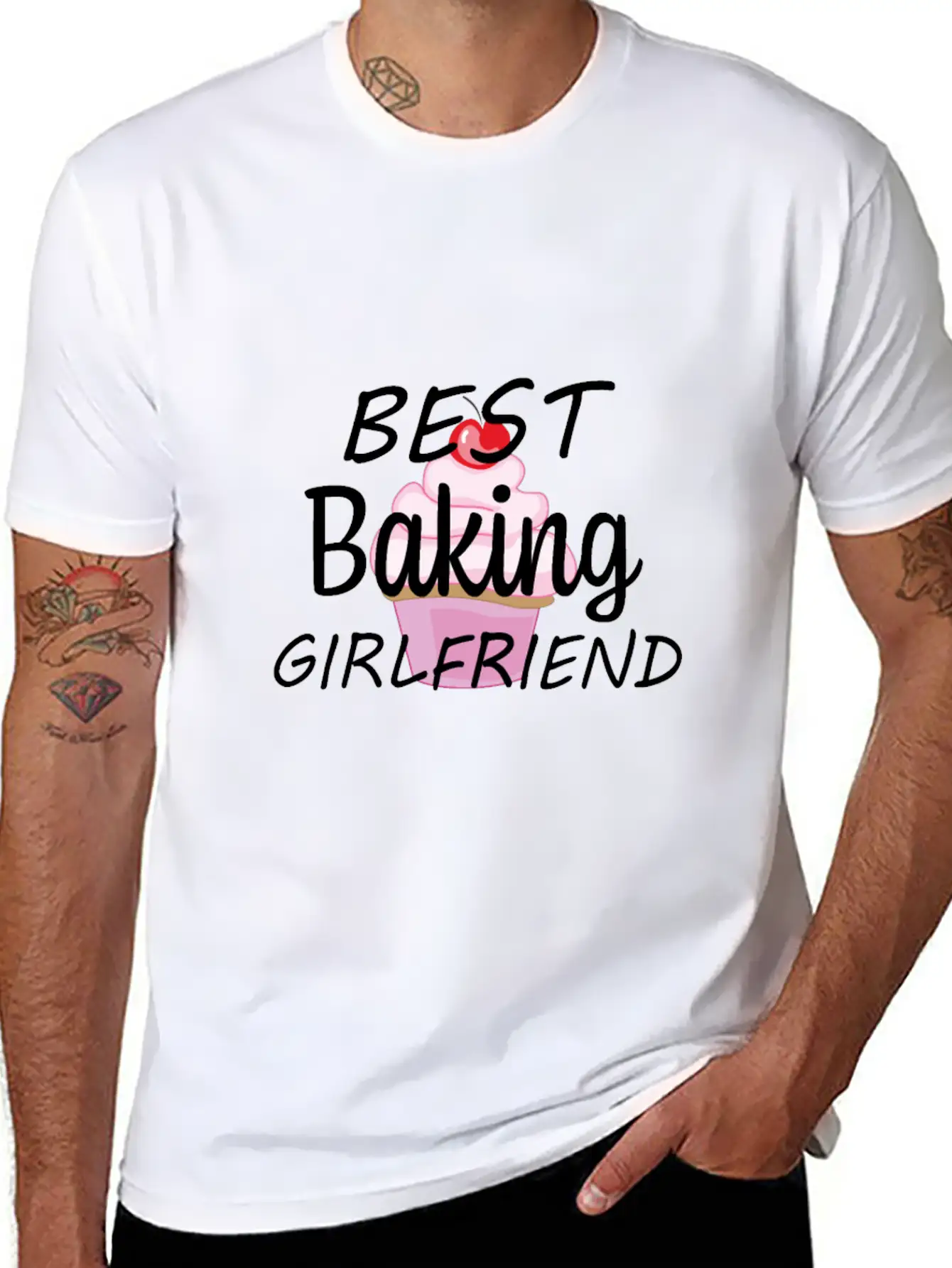 Baking Girlfriend Relaxed Everyday Tee – Lightweight And Durable Cotton