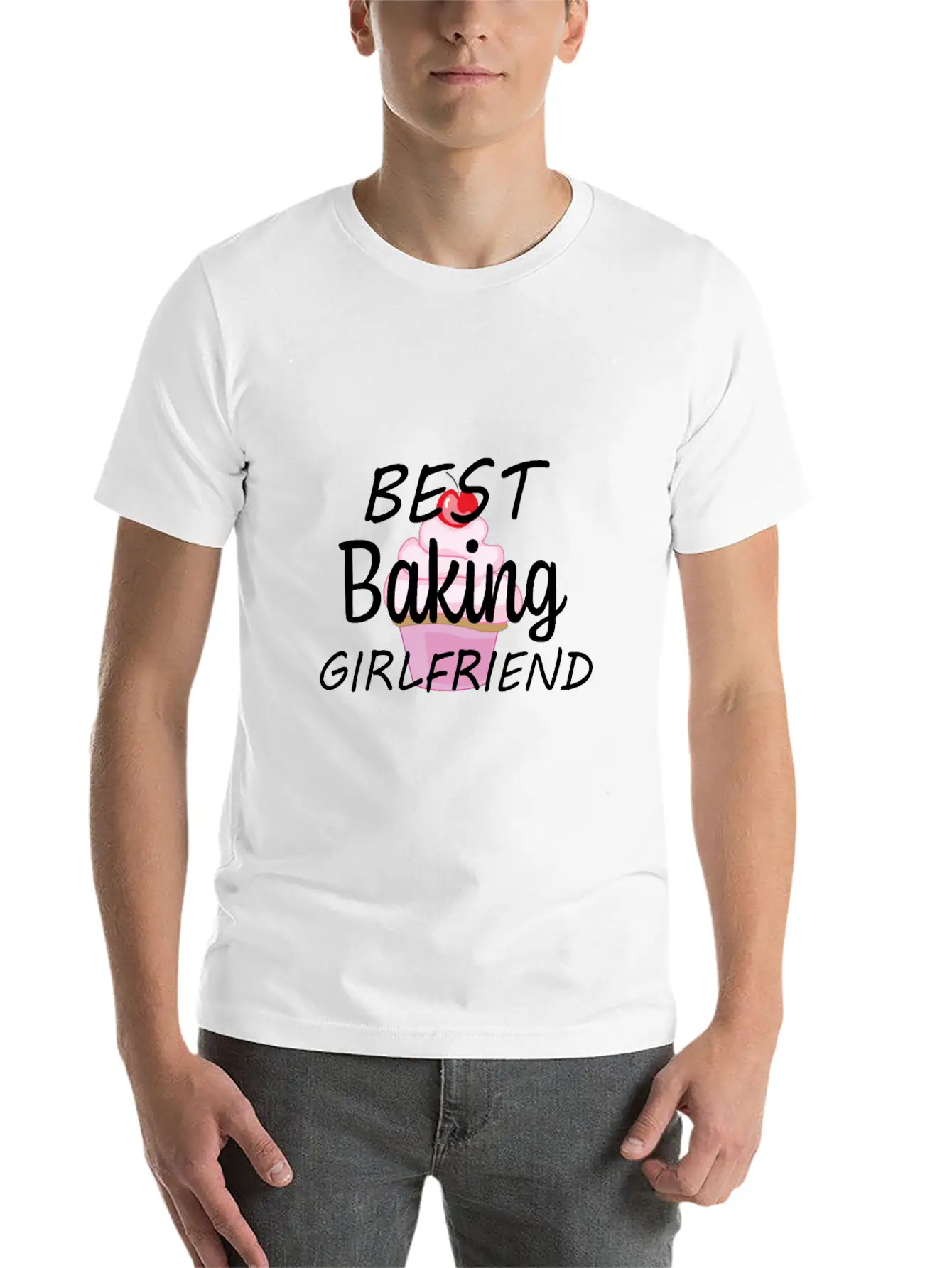 Baking Girlfriend Relaxed Everyday Tee – Lightweight And Durable Cotton