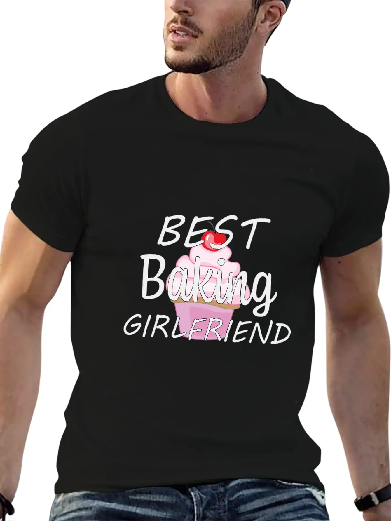 Baking Girlfriend Relaxed Everyday Tee – Lightweight And Durable Cotton