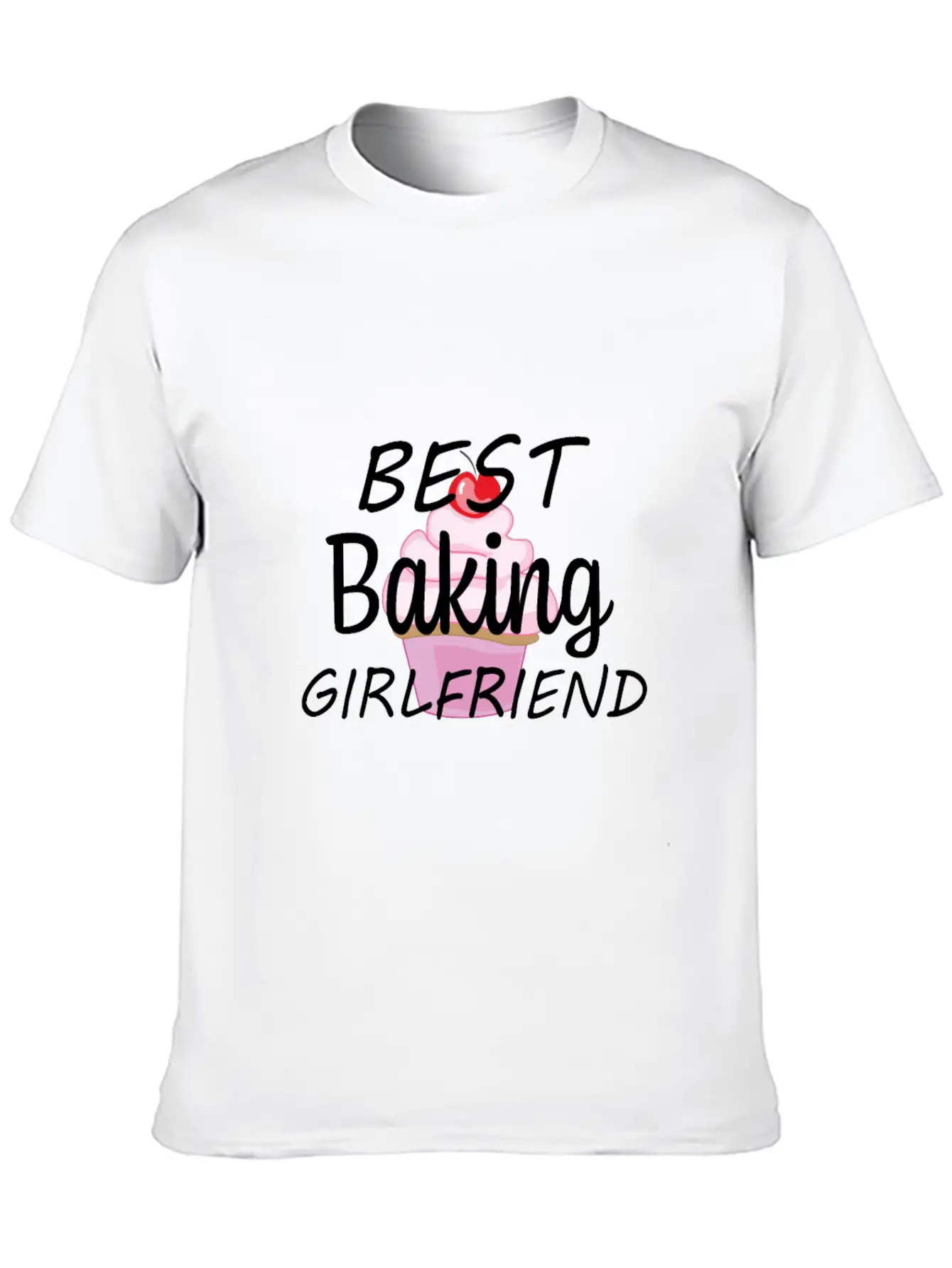 Baking Girlfriend Relaxed Everyday Tee – Lightweight And Durable Cotton