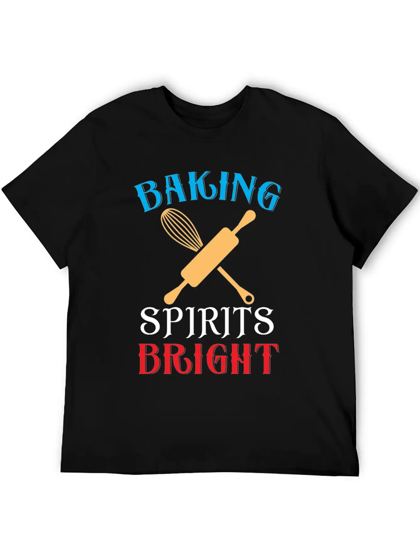 Baking Spirits Bright Essential Cotton Tee For Daily Outfits – Unisex Style