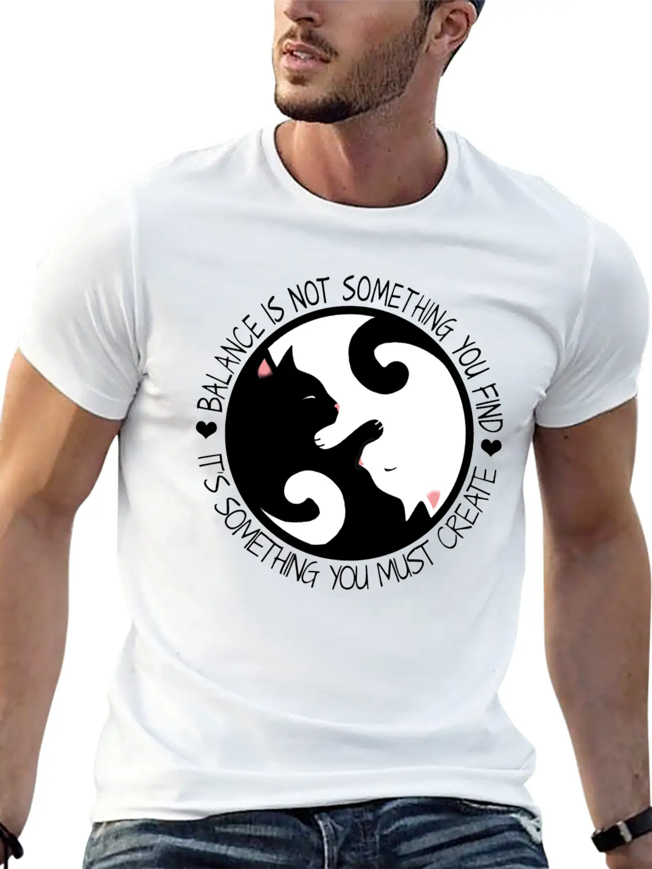 Balance Modern Fit Casual T-Shirt ��� Clean And Versatile Design