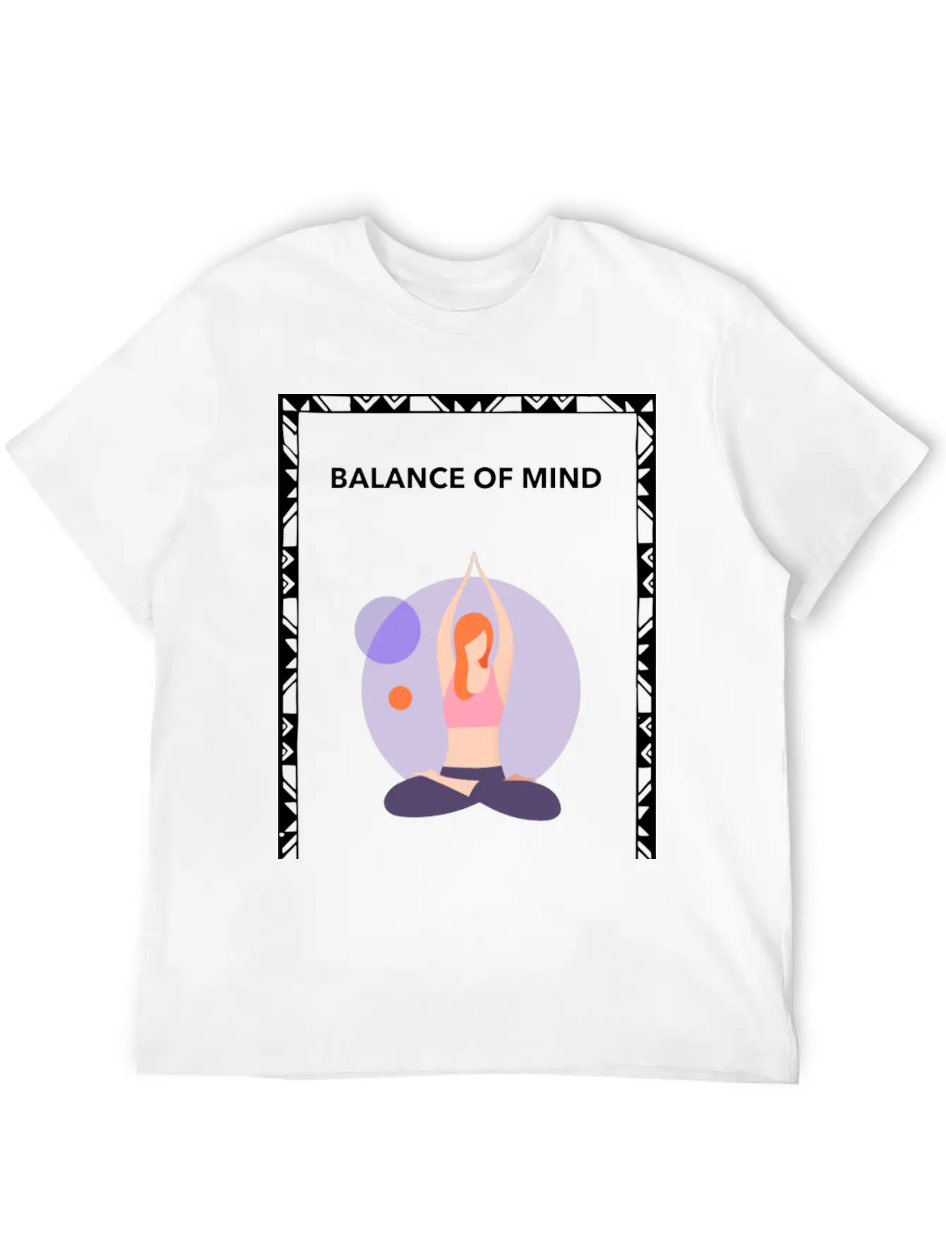 BALANCE OF MIND Unisex Casual T-Shirt – Clean Design For Daily Comfort