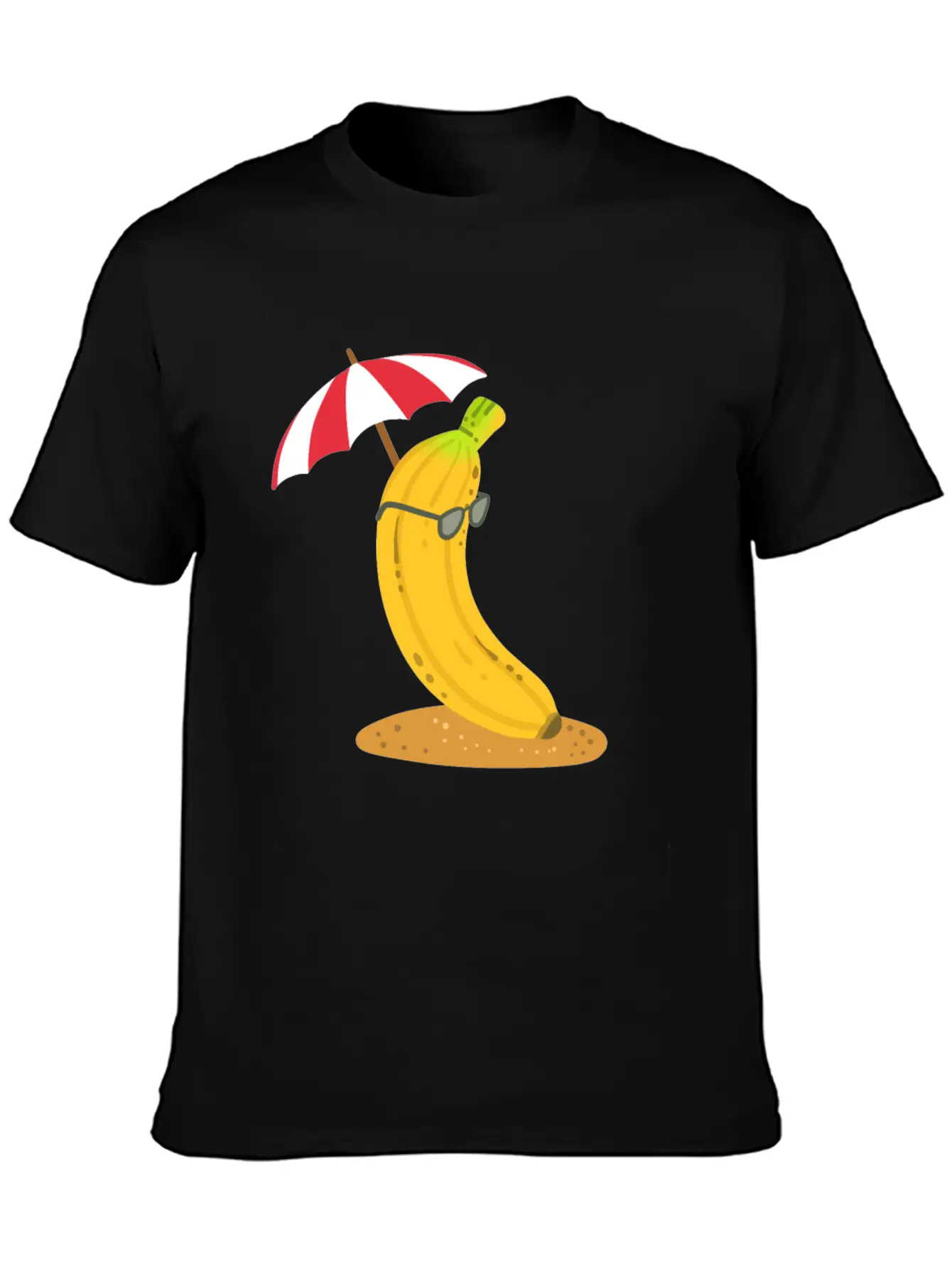 Banana Summer Kawaii Essential Cotton Tee For Daily Outfits – Unisex Style