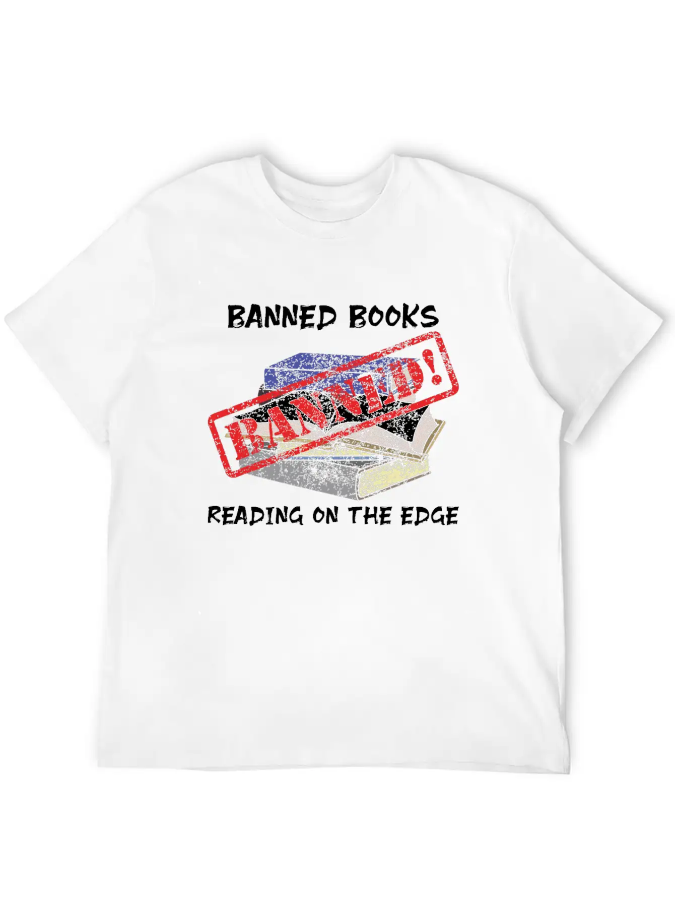 Banned Books Read Banned Reading Banned Books Modern Fit Casual T-Shirt – Clean And Versatile Design