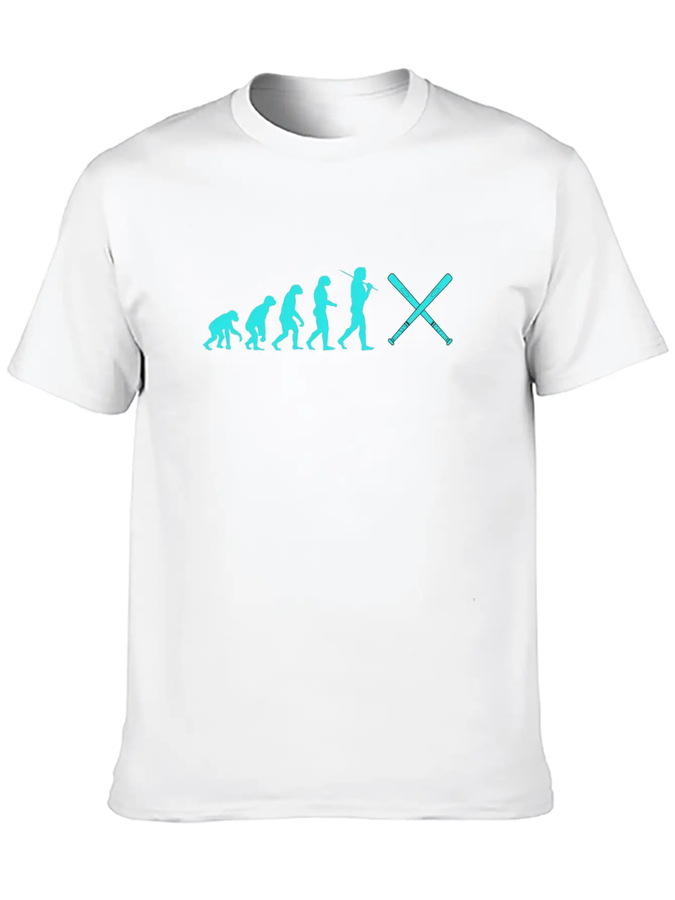 Baseball Evolution Design Homerun Pitch Evolution Basic Graphic T-Shirt – Daily Comfort In Soft Cotton