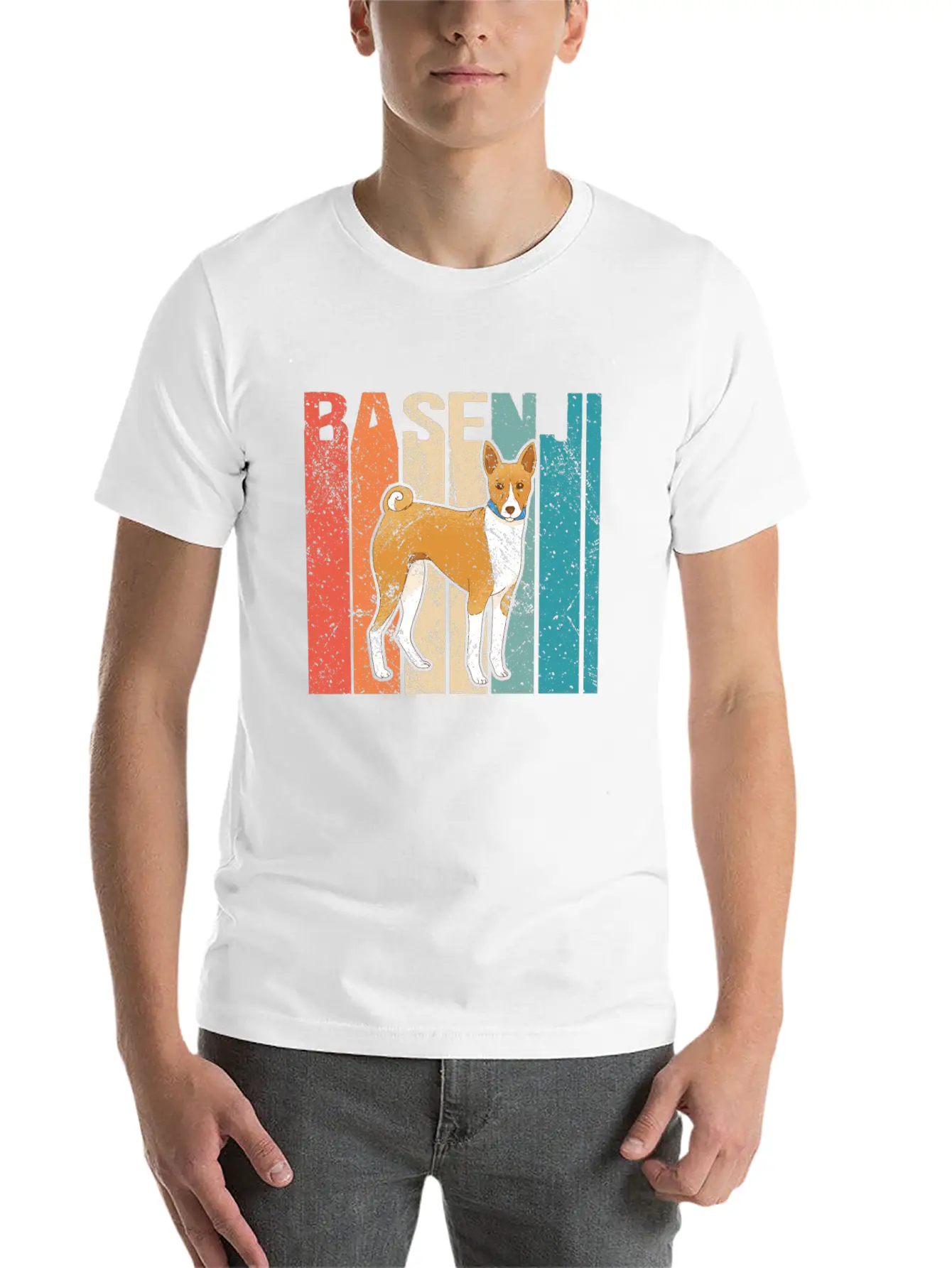 Basenji Dogs | Dog Owner African Barkless Basenjis Relaxed Everyday Tee – Lightweight And Durable Cotton