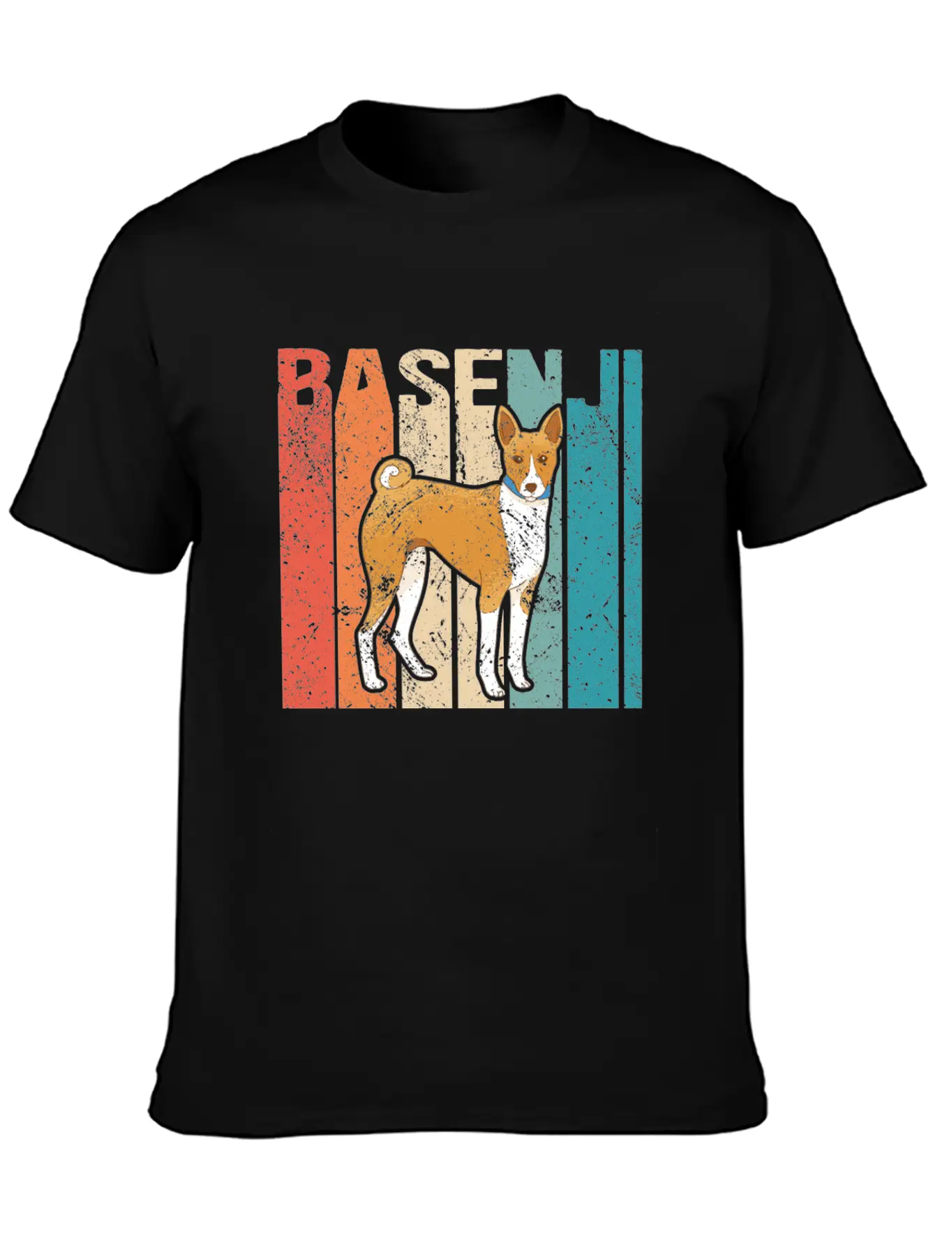 Basenji Dogs | Dog Owner African Barkless Basenjis Relaxed Everyday Tee – Lightweight And Durable Cotton