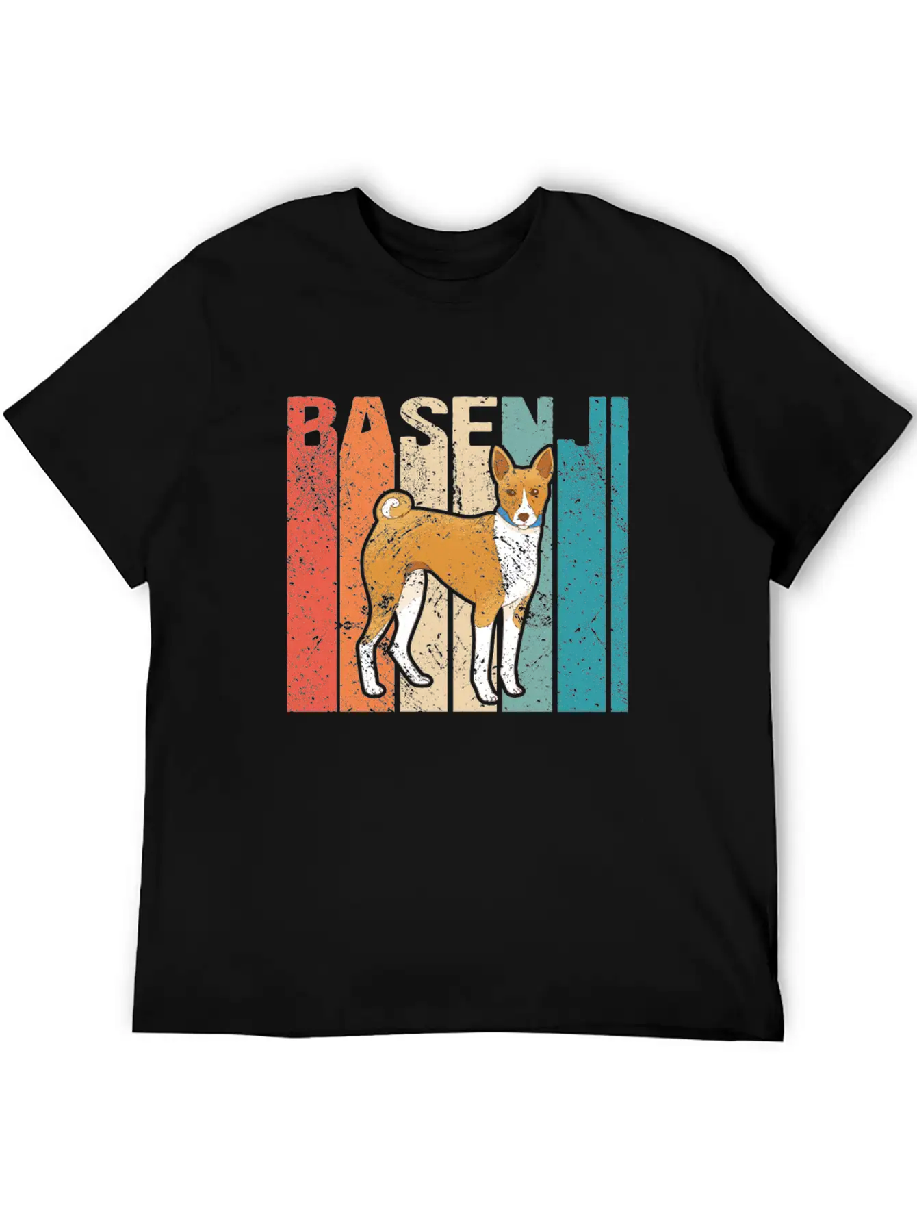 Basenji Dogs | Dog Owner African Barkless Basenjis Relaxed Everyday Tee – Lightweight And Durable Cotton
