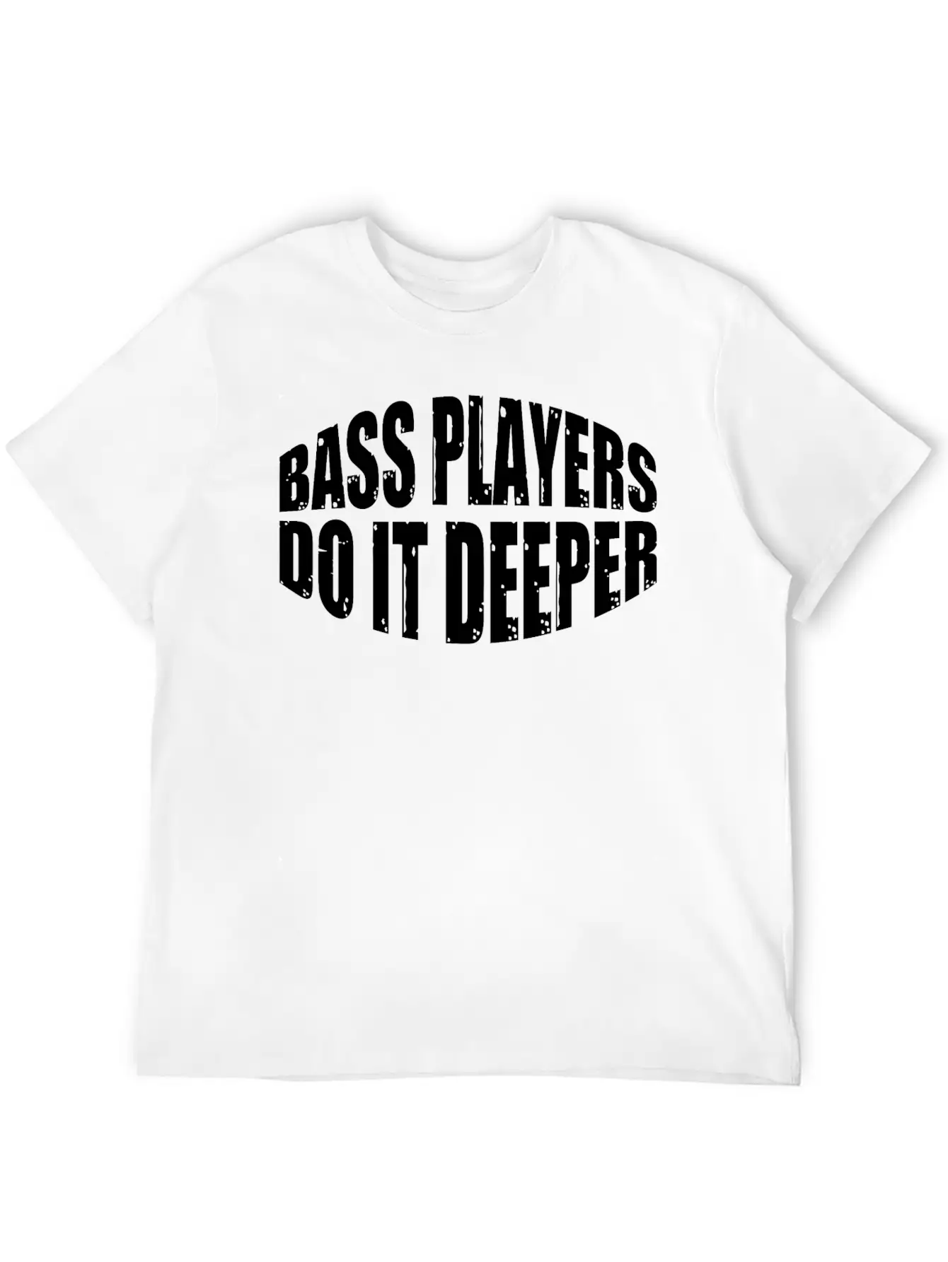 Bass Players Do It Deeper 7 Lightweight Cotton T-Shirt – Daily Comfort Graphic Shirt