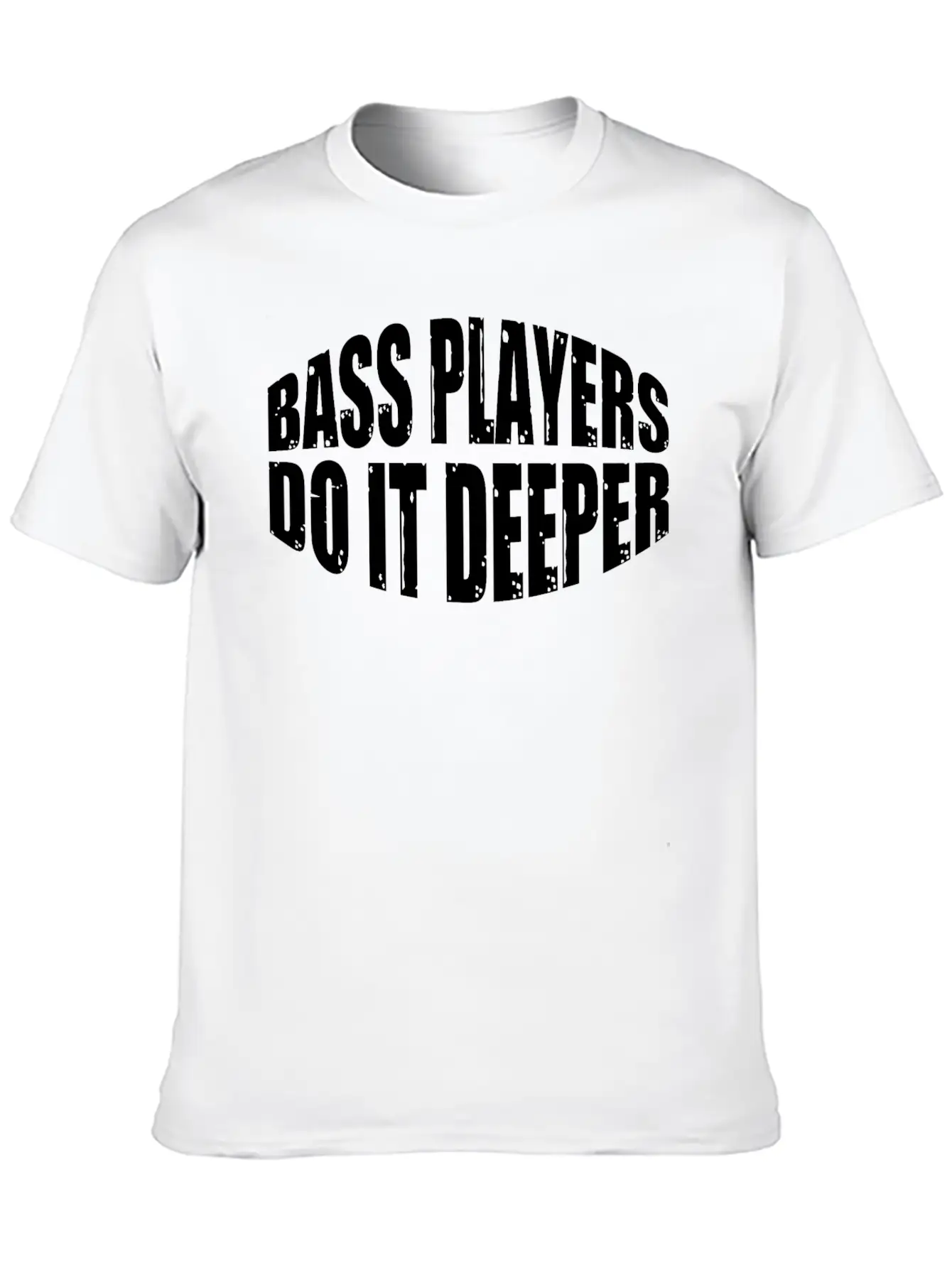 Bass Players Do It Deeper 7 Lightweight Cotton T-Shirt – Daily Comfort Graphic Shirt