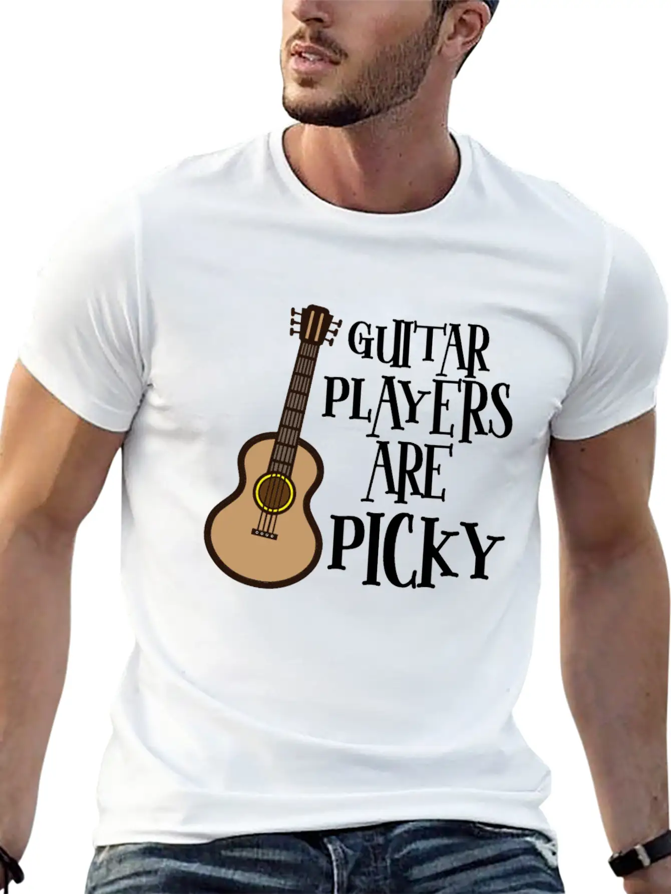 Bassist Bass Guitar Guitarist Bassist Gift Unisex Casual T-Shirt – Clean Design For Daily Comfort