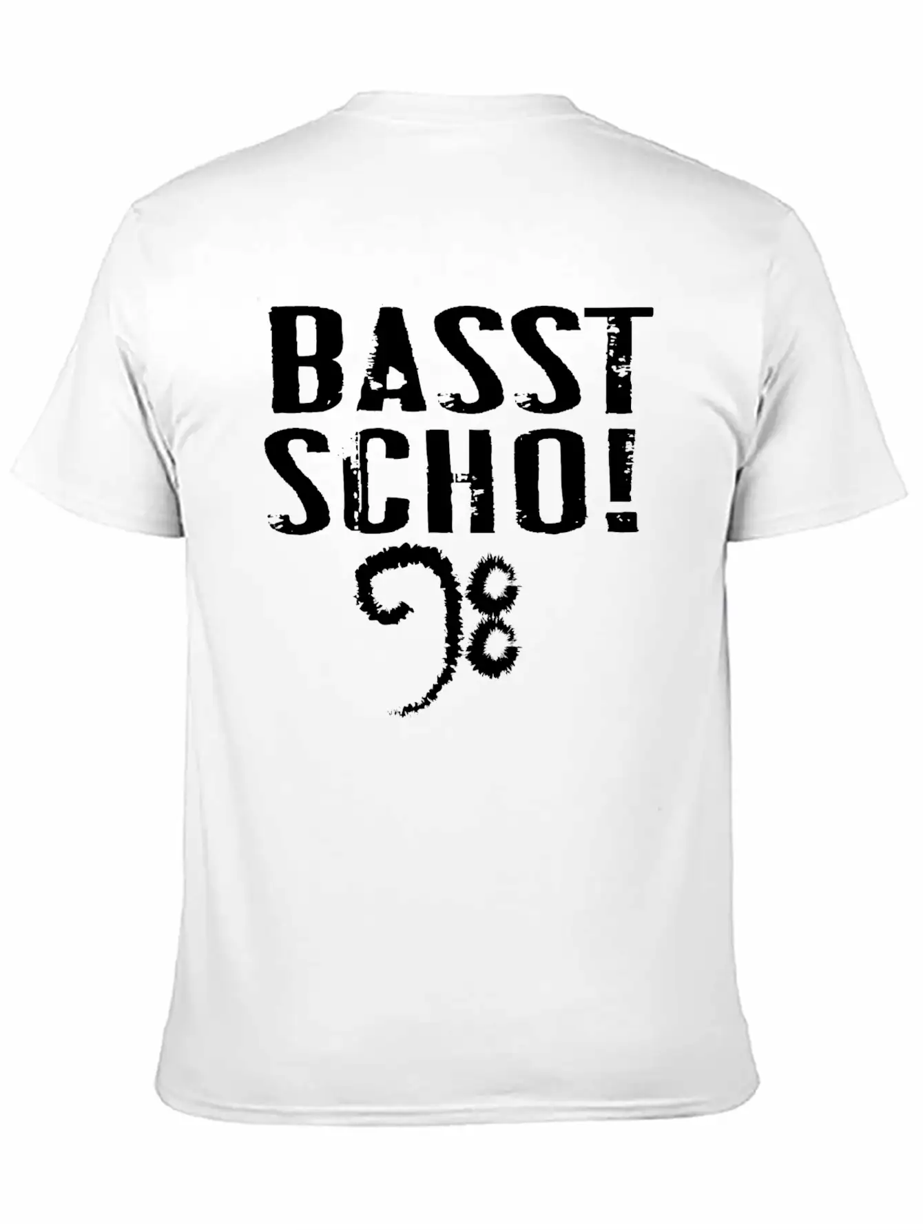 Basst Scho Guitar Gift Music Rock Lightweight Cotton T-Shirt – Daily Comfort Graphic Shirt