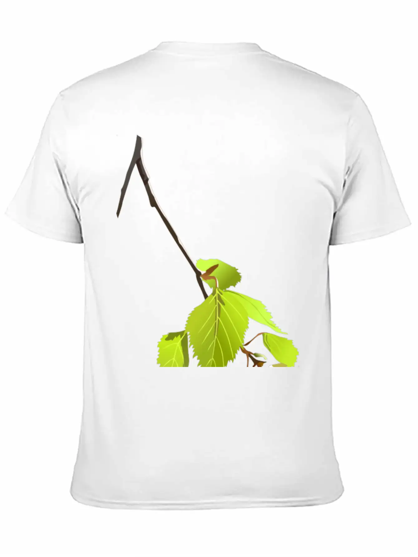 Baum Tree Baumstamm Wald Forest Woods43 Lightweight Cotton T-Shirt – Daily Comfort Graphic Shirt