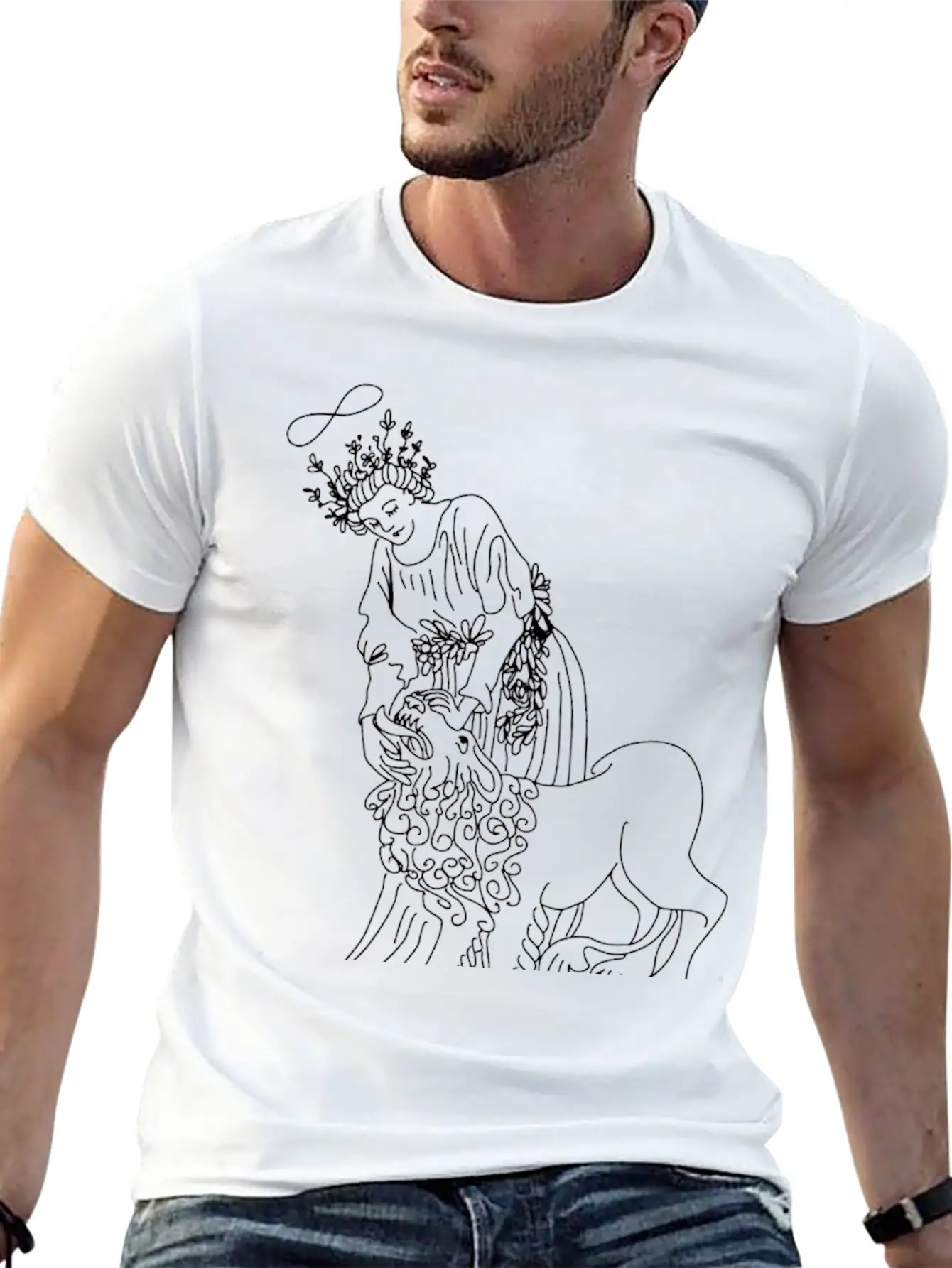 Be Bold Today – Fearless Lion Design Lightweight Cotton T-Shirt – Daily Comfort Graphic Shirt
