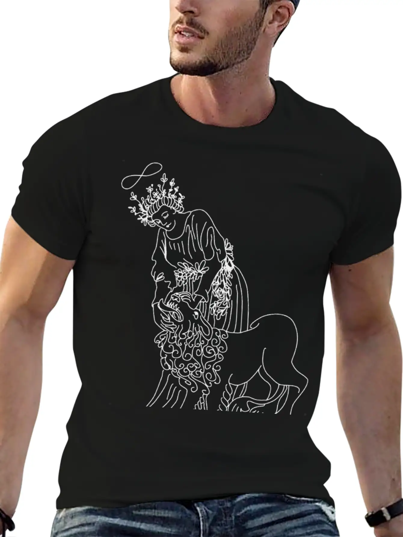Be Bold Today – Fearless Lion Design Lightweight Cotton T-Shirt – Daily Comfort Graphic Shirt