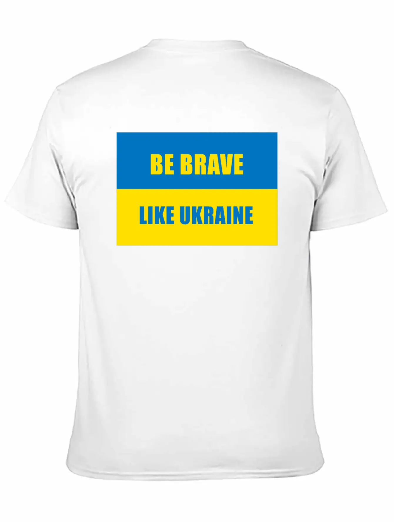 Be Brave Like Ukraine Basic Graphic T-Shirt – Daily Comfort In Soft Cotton