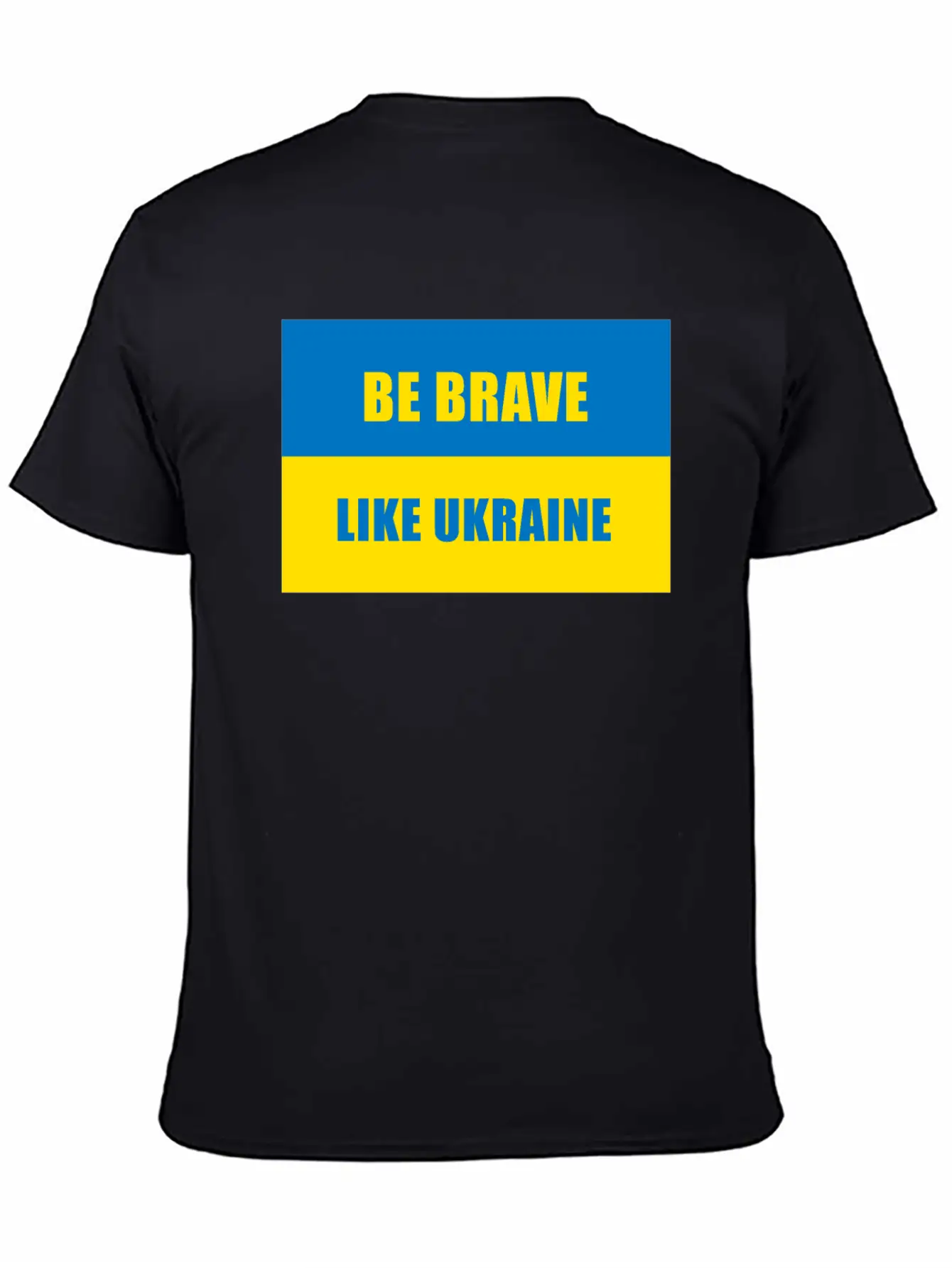 Be Brave Like Ukraine Basic Graphic T-Shirt – Daily Comfort In Soft Cotton