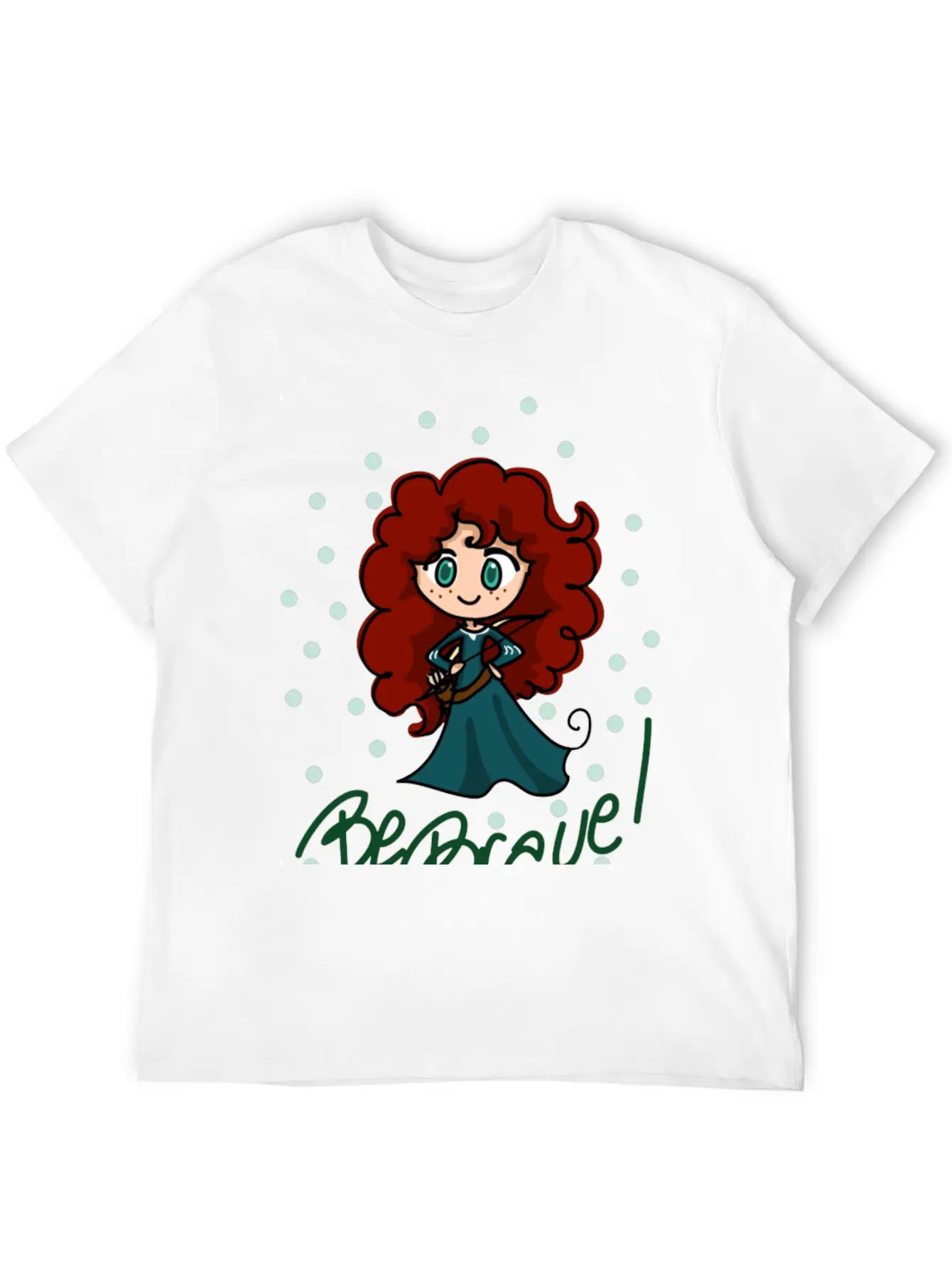 Be Brave! Modern Fit Casual T-Shirt – Clean And Versatile Design