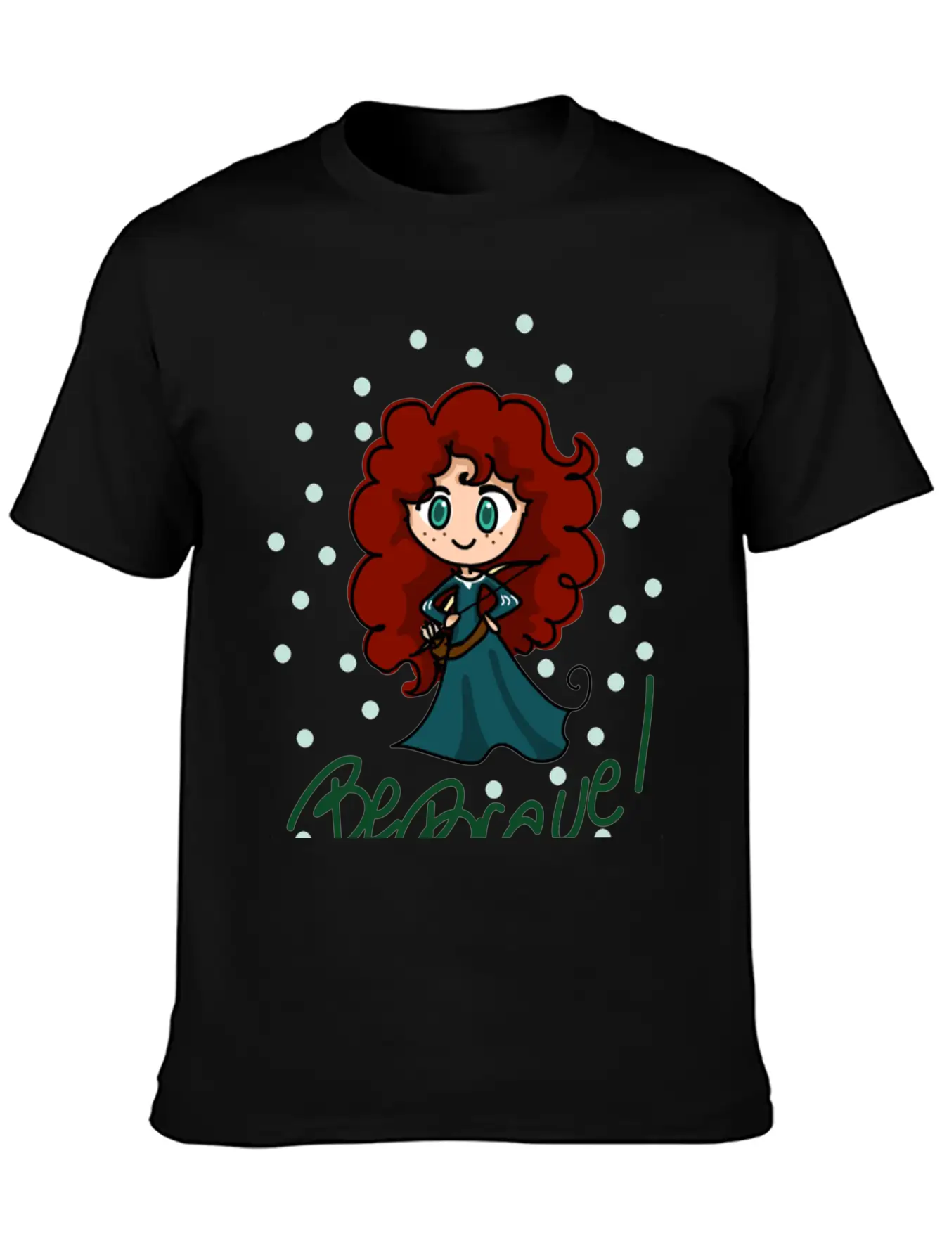 Be Brave! Modern Fit Casual T-Shirt – Clean And Versatile Design