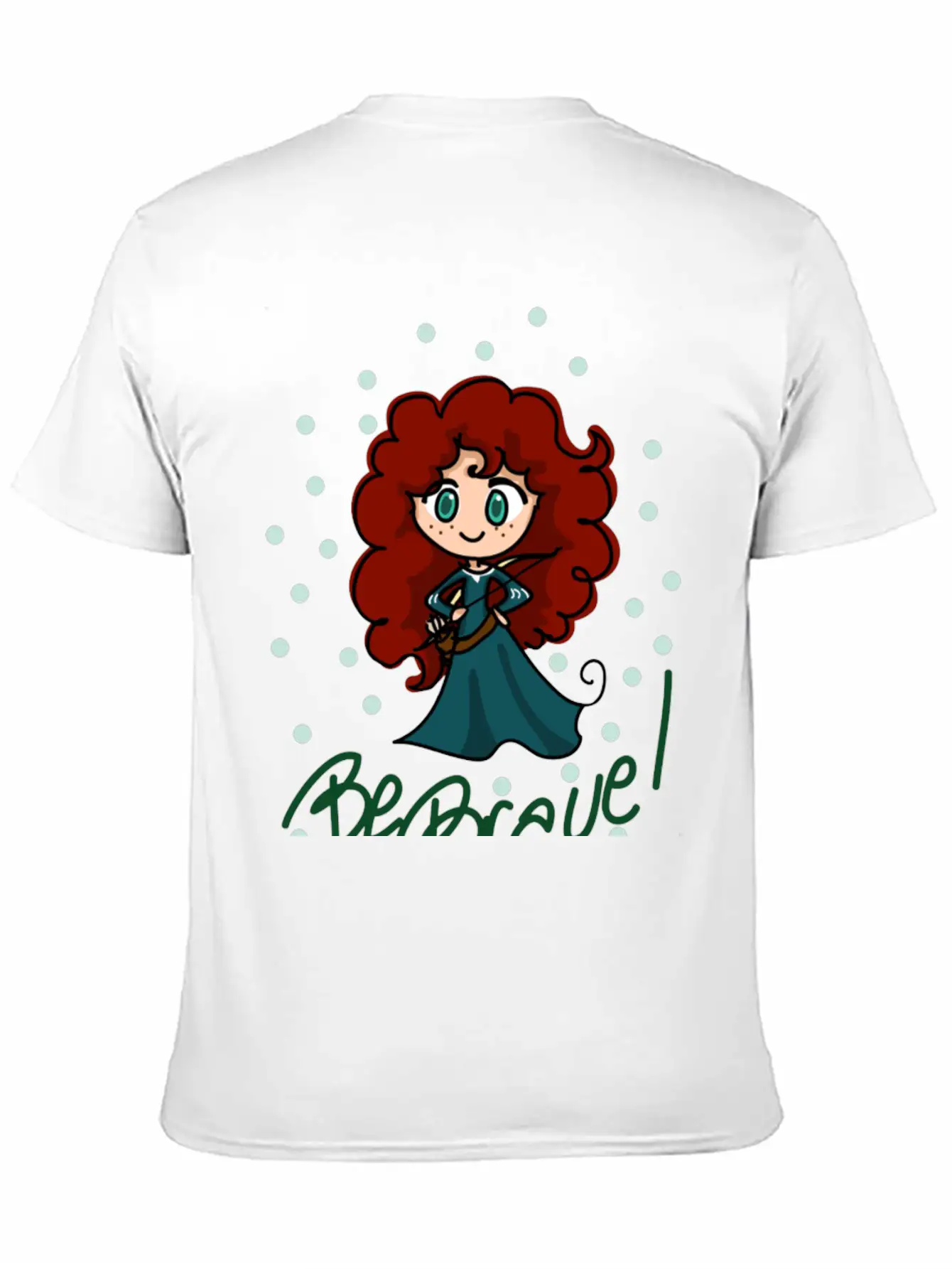 Be Brave! Modern Fit Casual T-Shirt – Clean And Versatile Design
