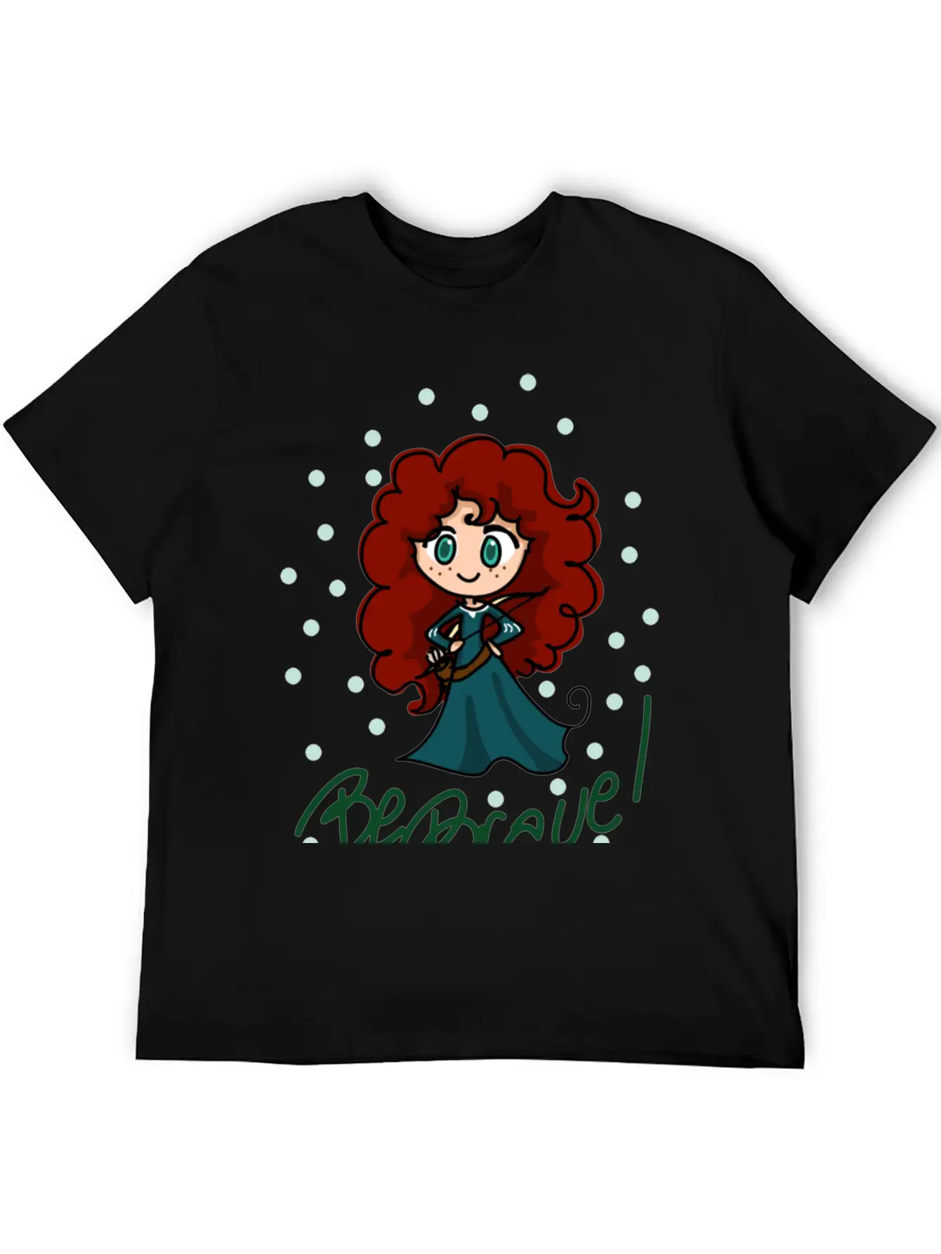 Be Brave! Modern Fit Casual T-Shirt – Clean And Versatile Design