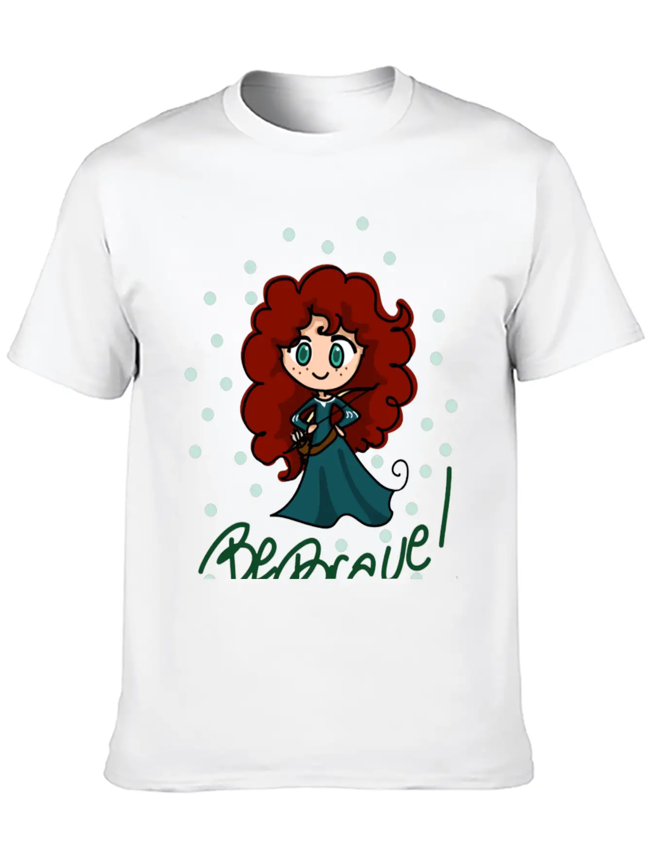 Be Brave! Modern Fit Casual T-Shirt – Clean And Versatile Design