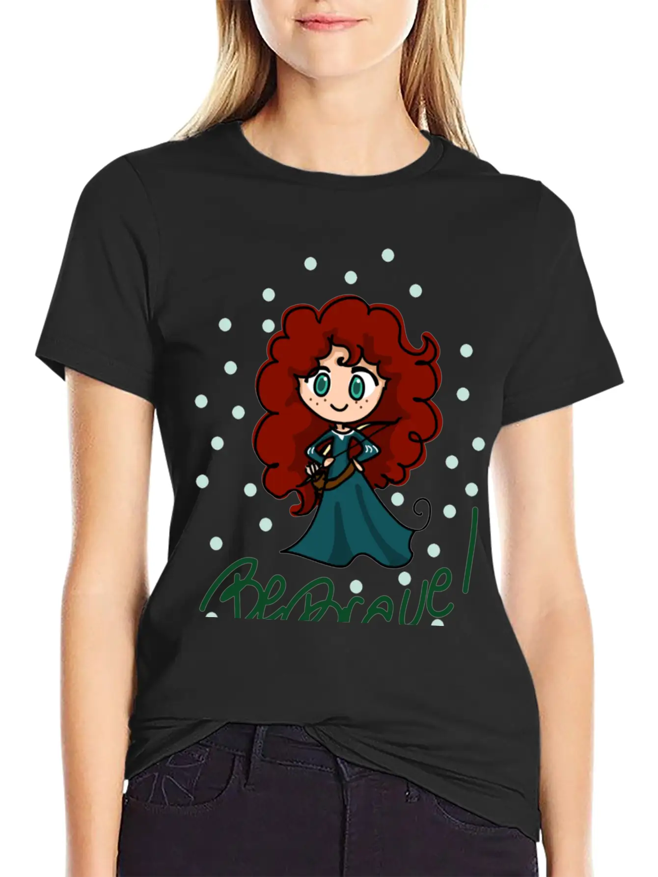 Be Brave! Modern Fit Casual T-Shirt – Clean And Versatile Design