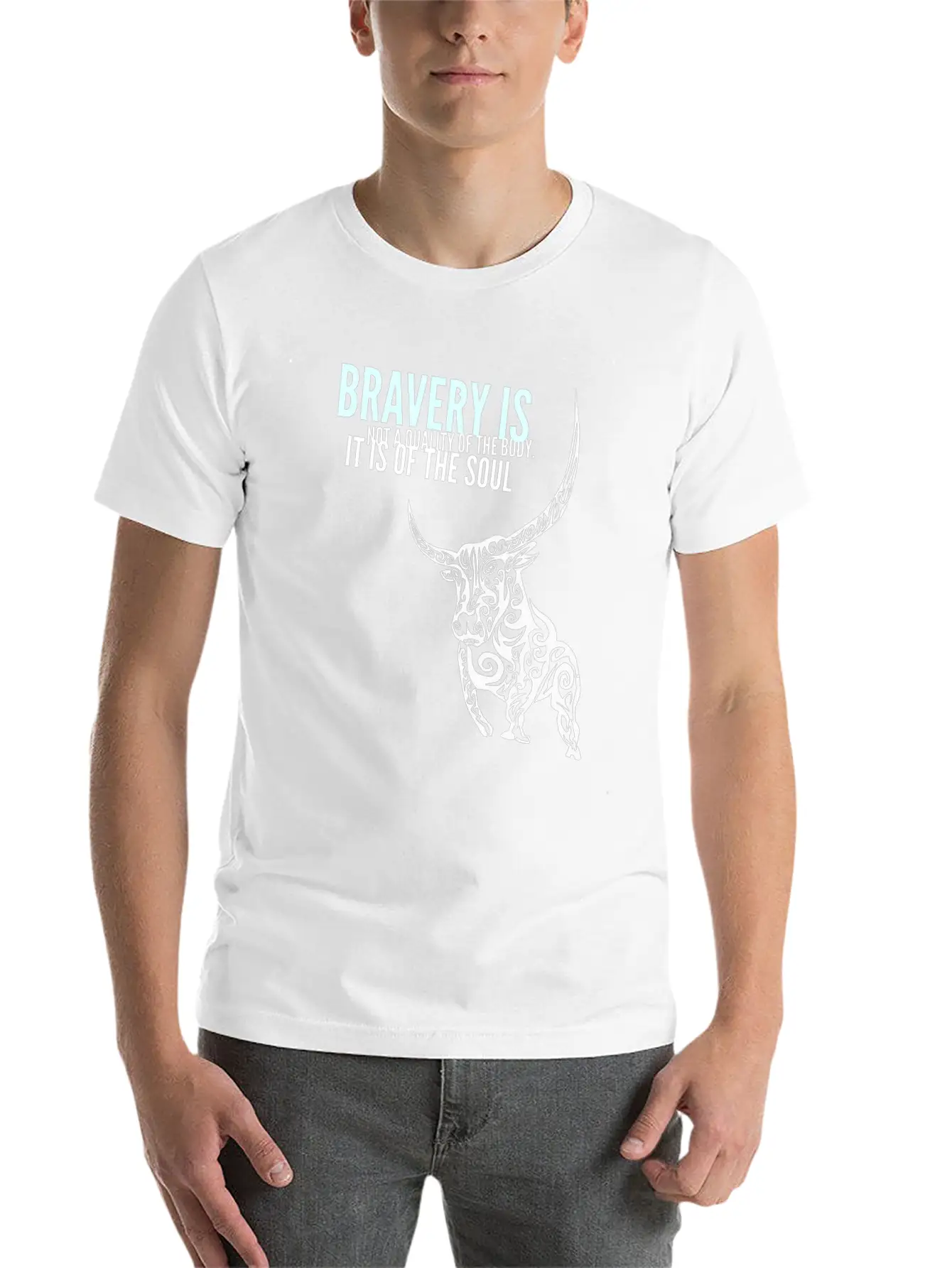 Be Brave Unisex Casual T-Shirt – Clean Design For Daily Comfort