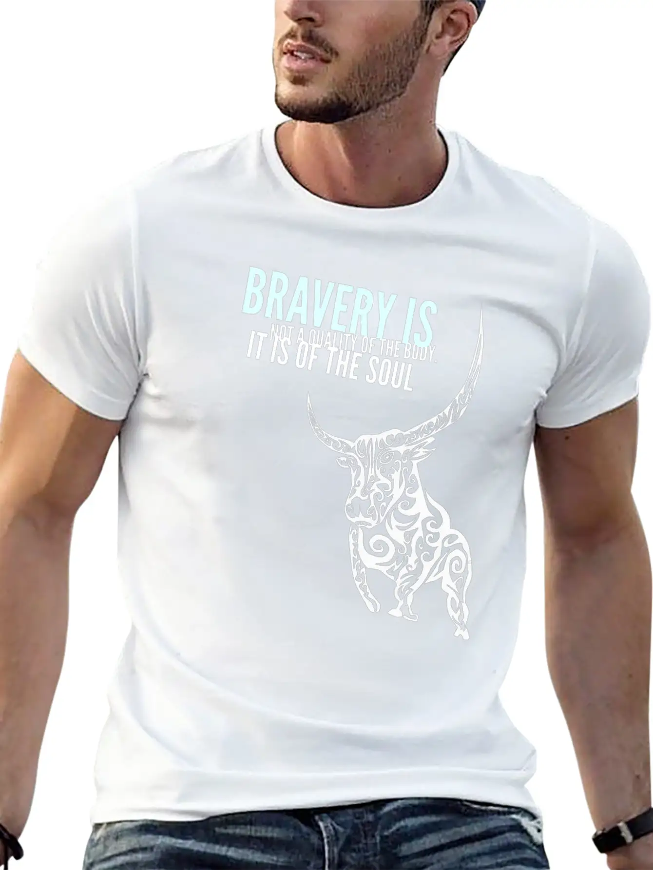 Be Brave Unisex Casual T-Shirt – Clean Design For Daily Comfort