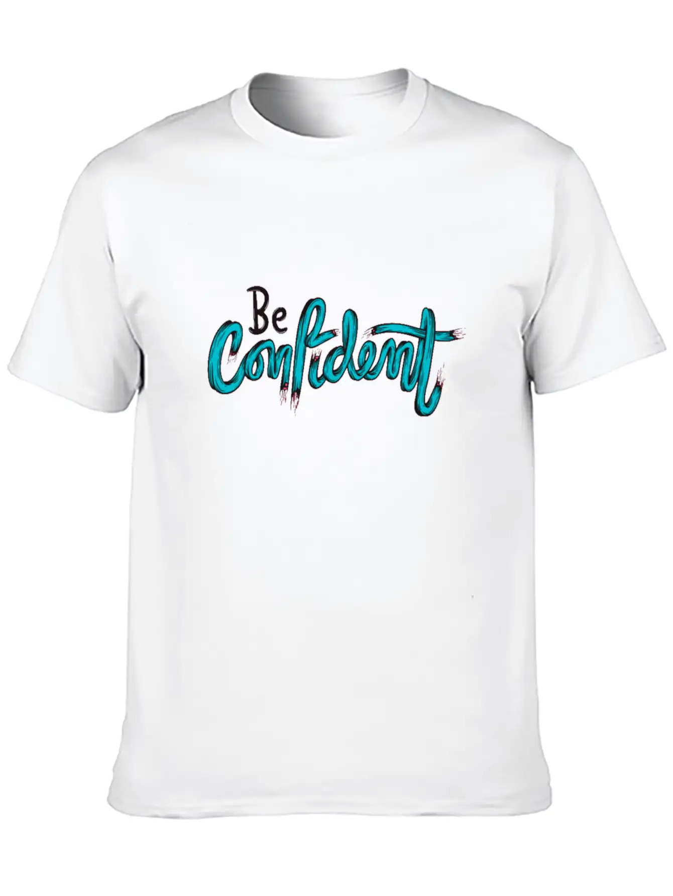 BE CONFIDENT ! Stylish Everyday T-Shirt – Unisex Basic Cotton Tee