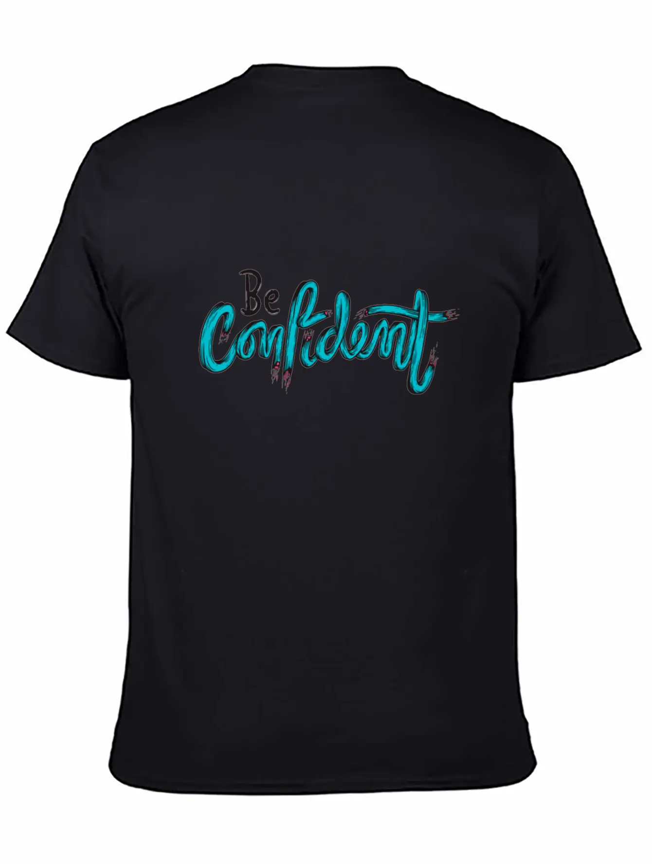 BE CONFIDENT ! Stylish Everyday T-Shirt – Unisex Basic Cotton Tee