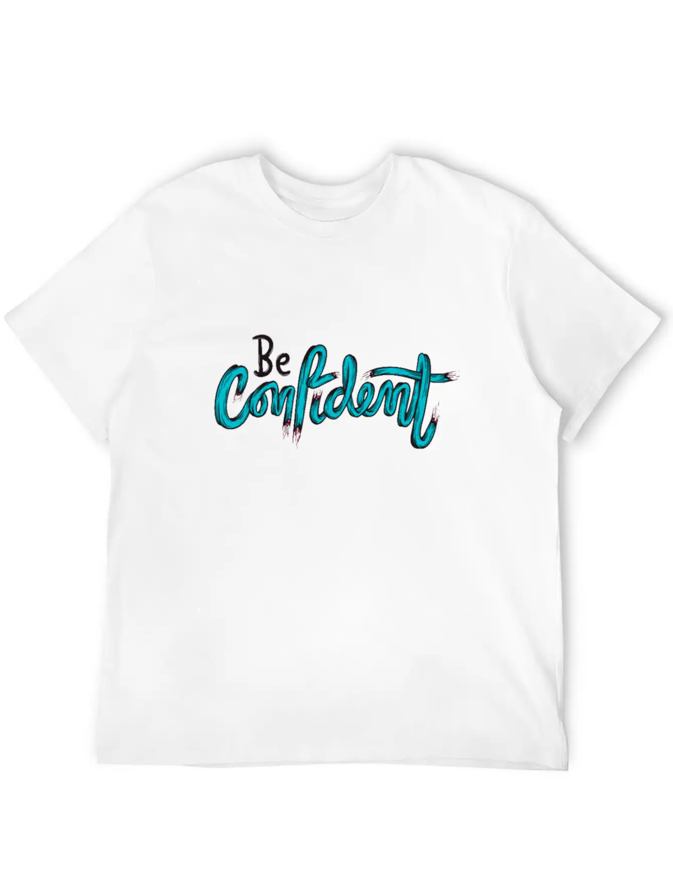 BE CONFIDENT ! Stylish Everyday T-Shirt – Unisex Basic Cotton Tee