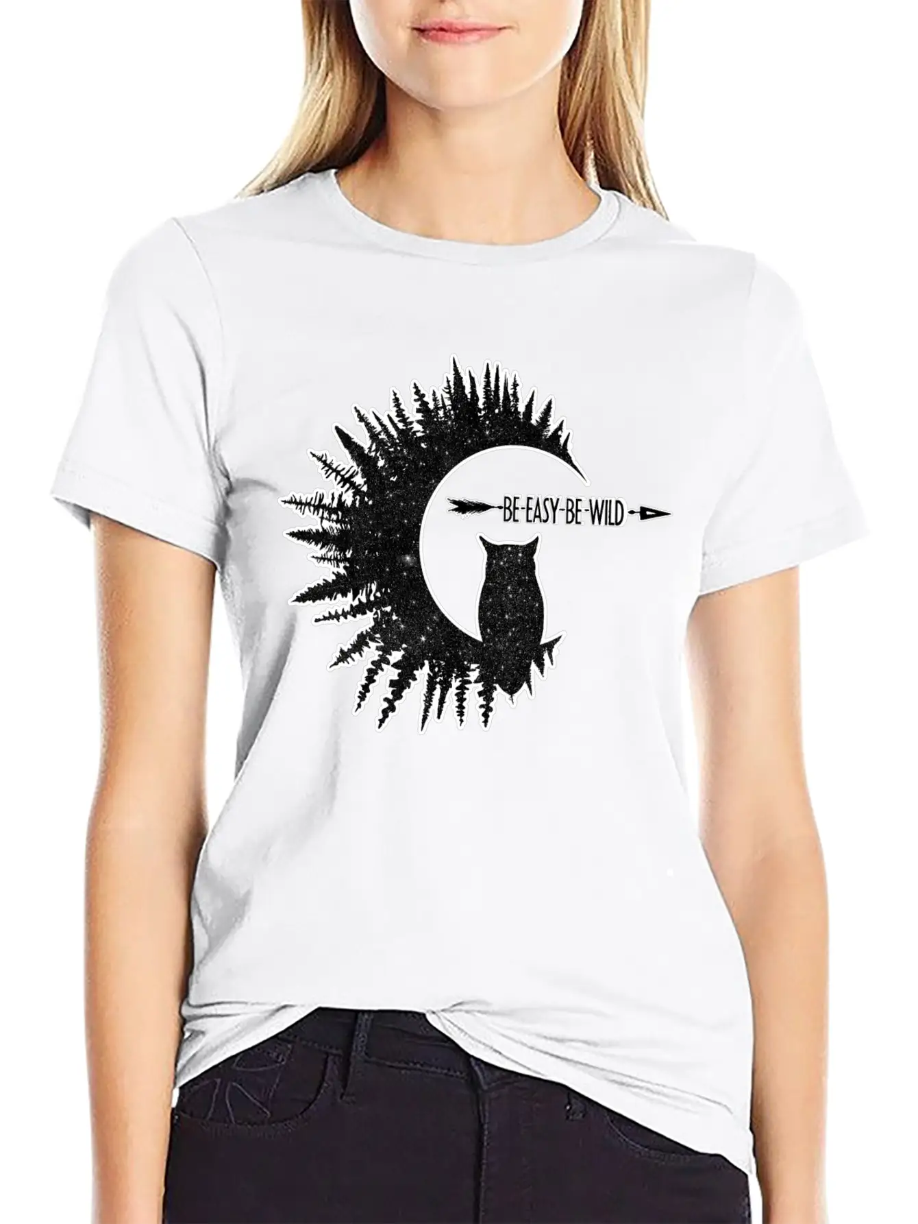 Be Easy Be Owl Classic Fit Graphic Tee For Daily Comfort – Unisex Cotton Shirt